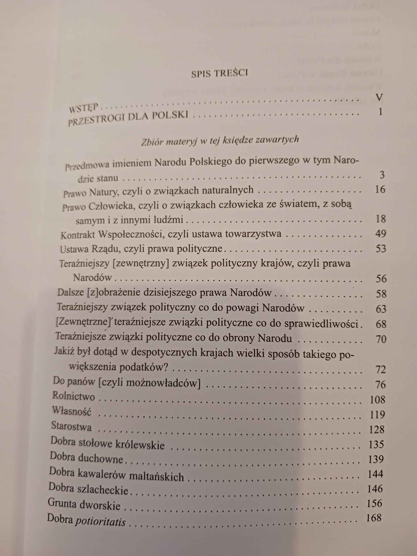 Przestrogi dla Polski Stanisław Staszic
