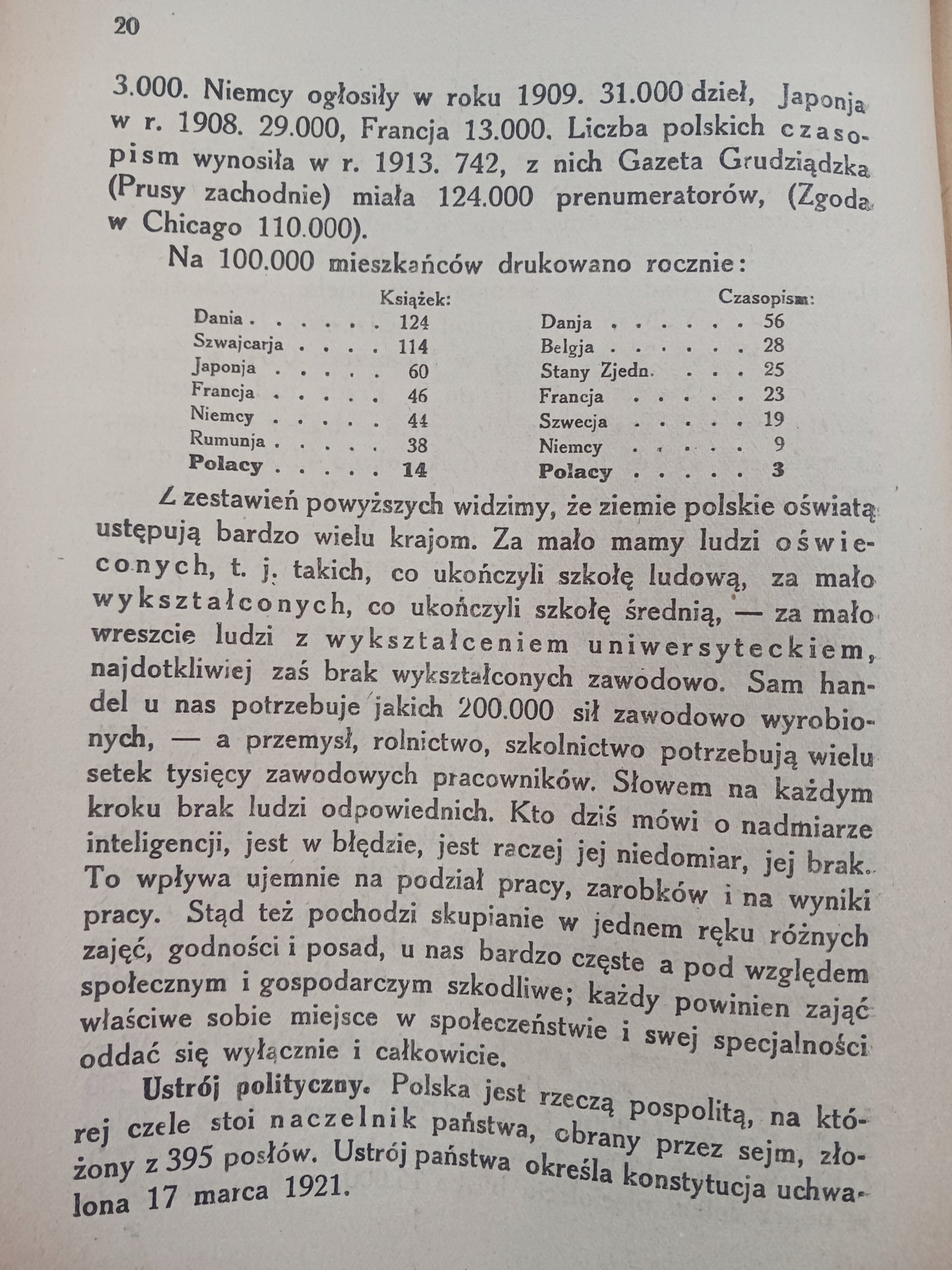 Geografja gospodarcza ziem polskich Herkulan Weigt [Wydanie z roku 1923]