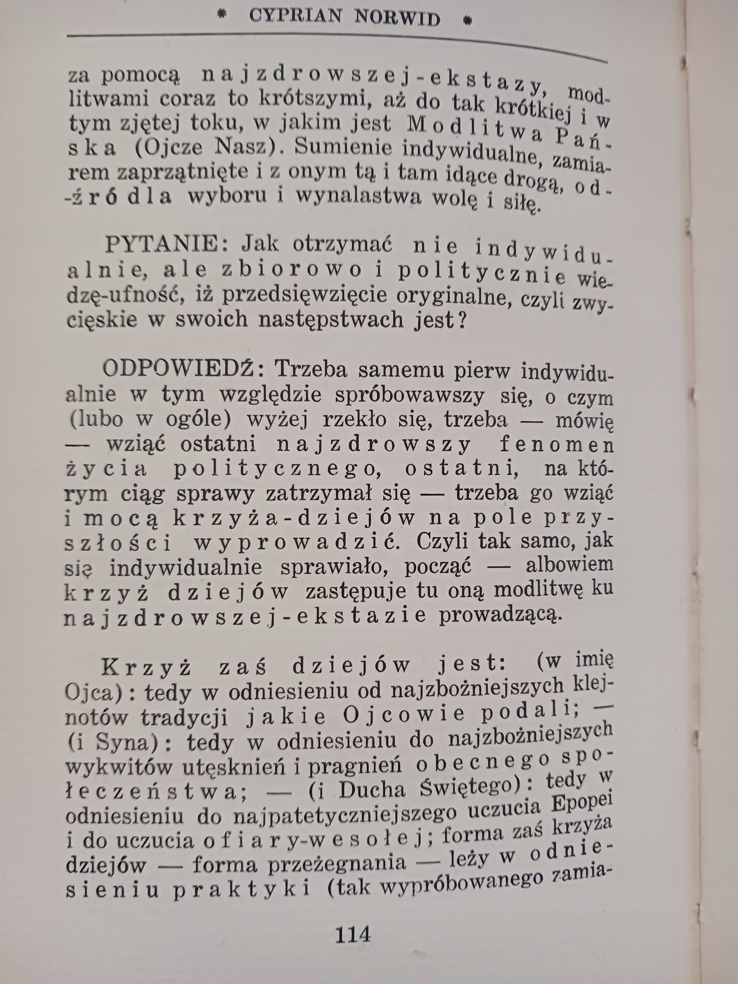 Pisma polityczne i filozoficzne Cyprian Norwid