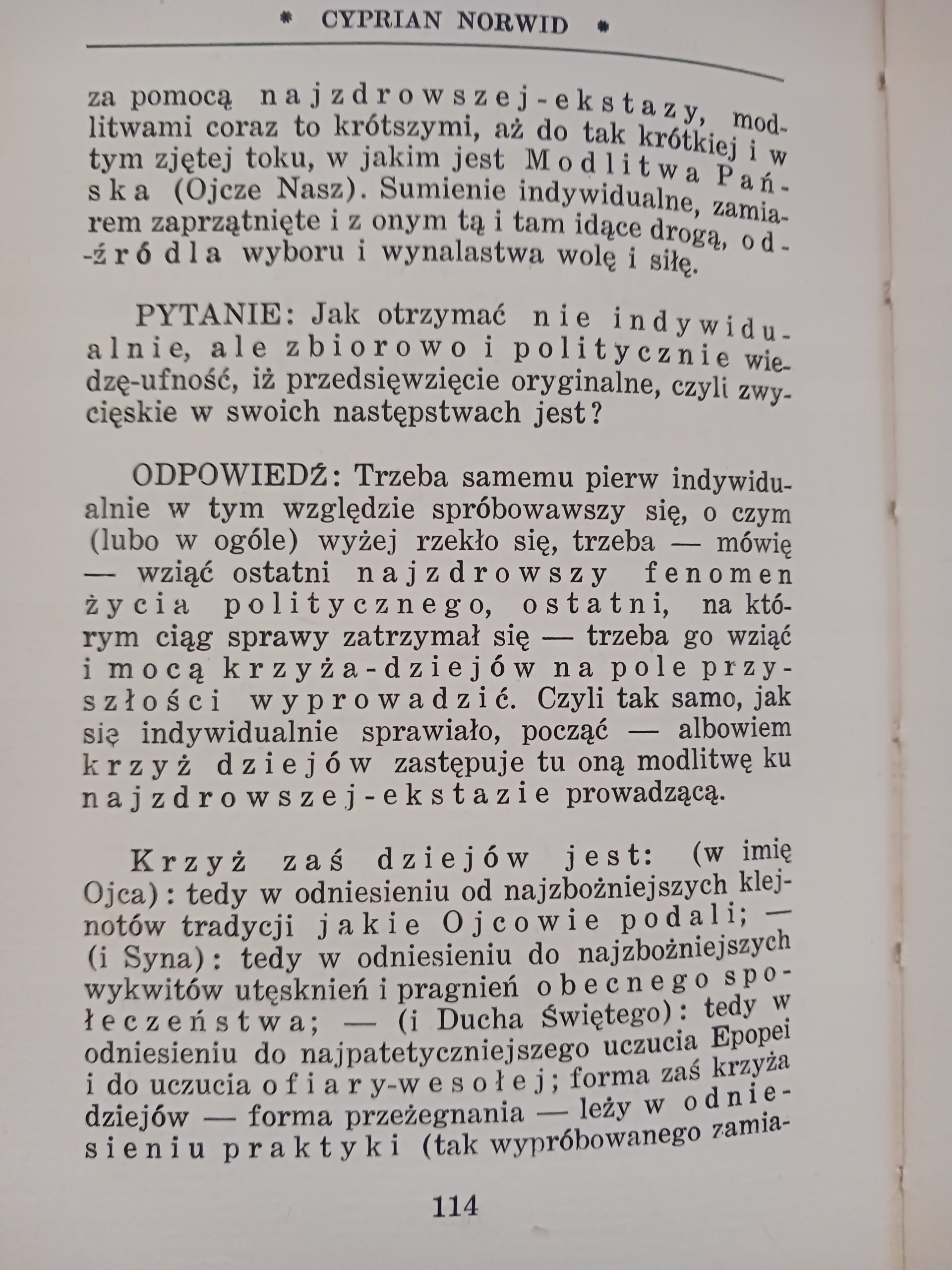 Pisma polityczne i filozoficzne Cyprian Norwid