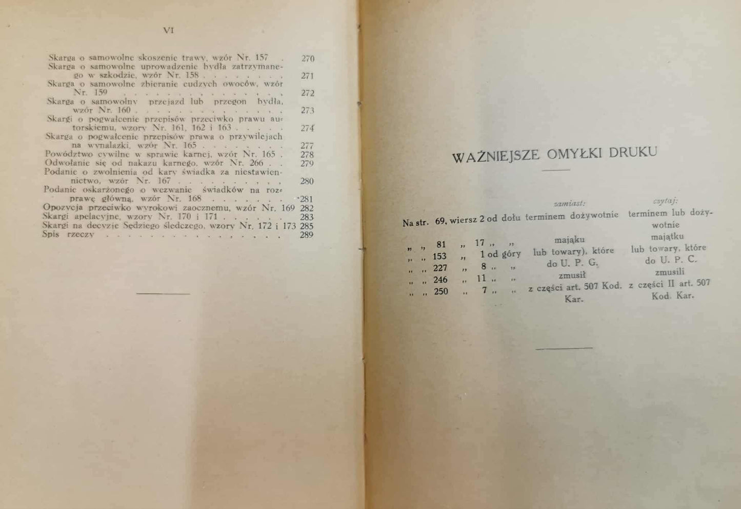 Wzory podań i skarg do władz sądowych z wyjaśnieniami [prawo sądowe 1925]