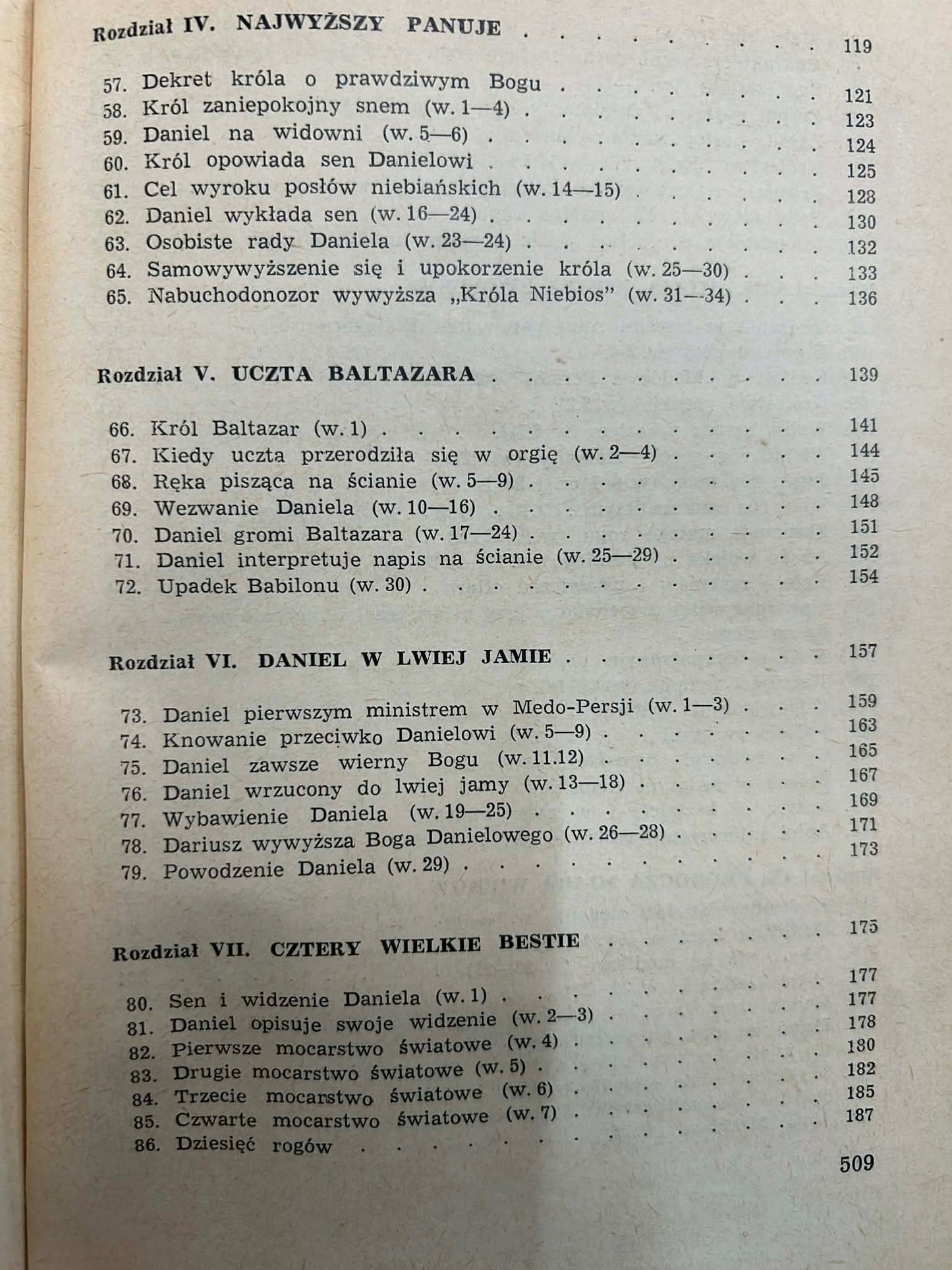 Księga Daniela - opracował Konstanty Bulli