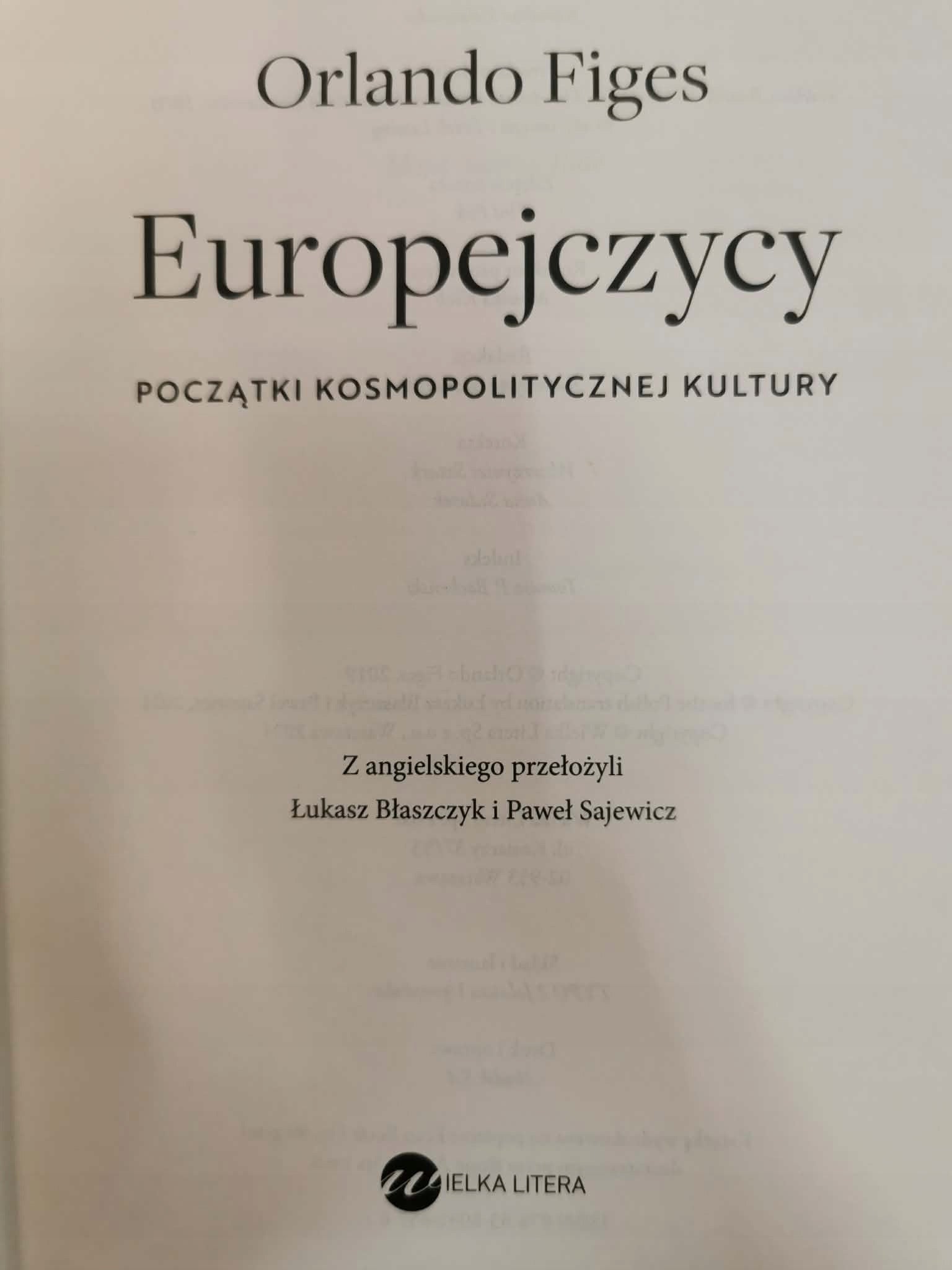Europejczycy, Orlando Figes