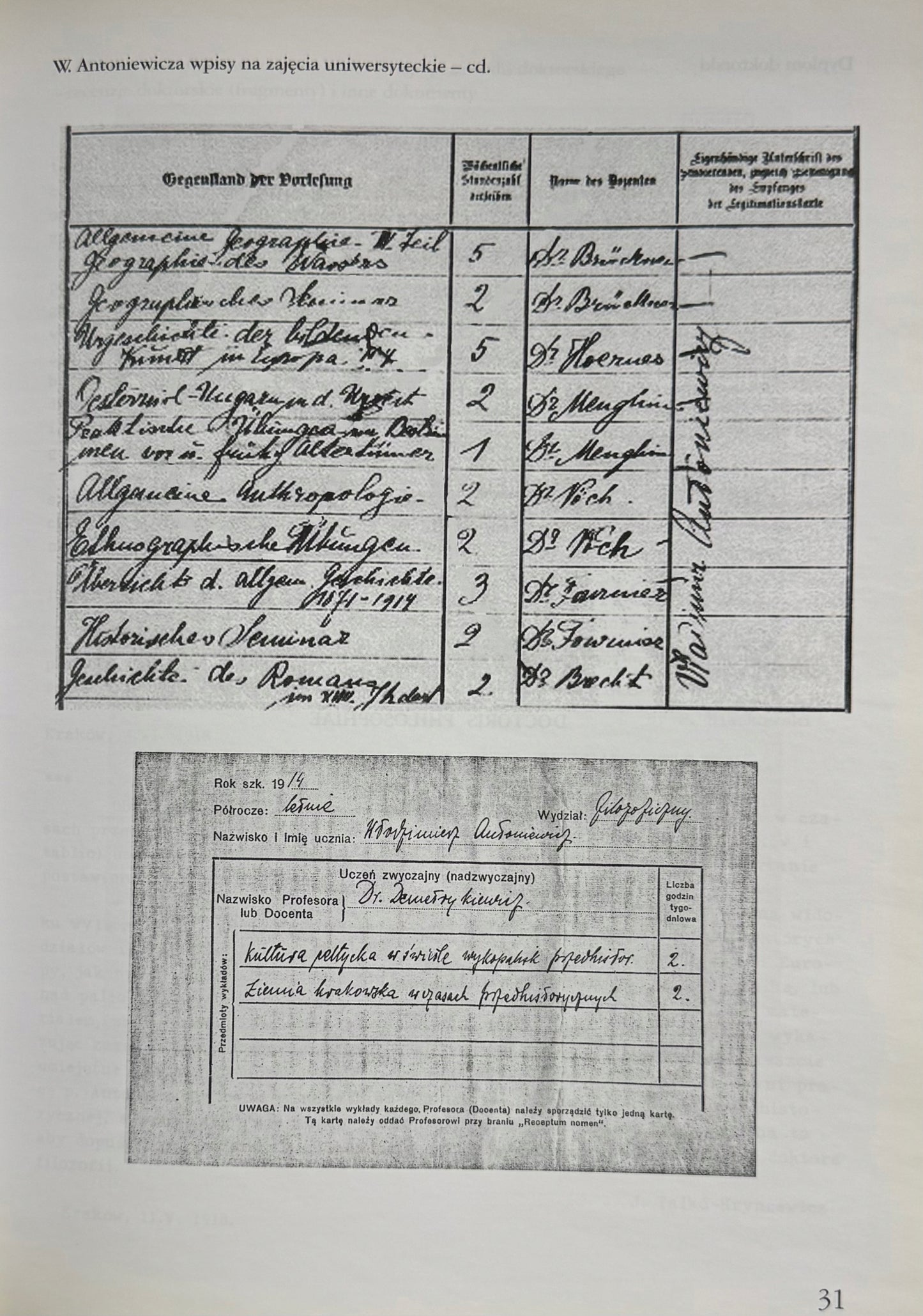 Włodzimierz Antoniewicz, profesor z Warszawy Stefan Karol Kozłowski