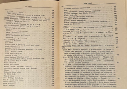 Polska Stanisławowska w oczach cudzoziemców T. 1,2 W. Zawadzki (zestaw)
