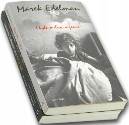 Zestaw 2 książki Marek Edelman [Bóg śpi, I była miłość w getcie]