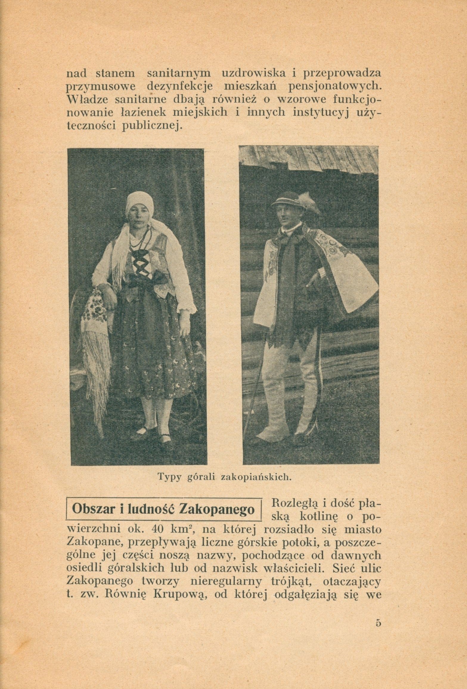 Zakopane [skreślił i ilustrował Tadeusz Zwoliński] [Zakopane 1929]