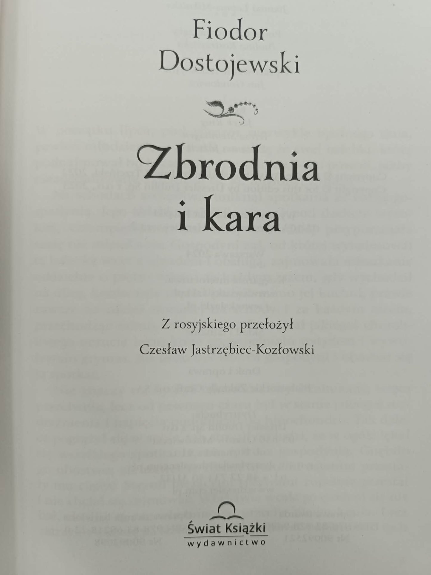 Zbrodnia i kara, Fiodor Dostojewski [książka na prezent]