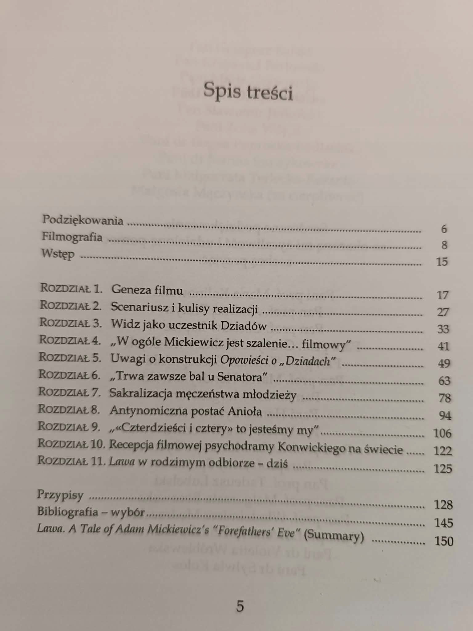 Klasyka Kina Przemysław Kaniecki Lawa Opowieść o Dziadach Adama Mickiewicza