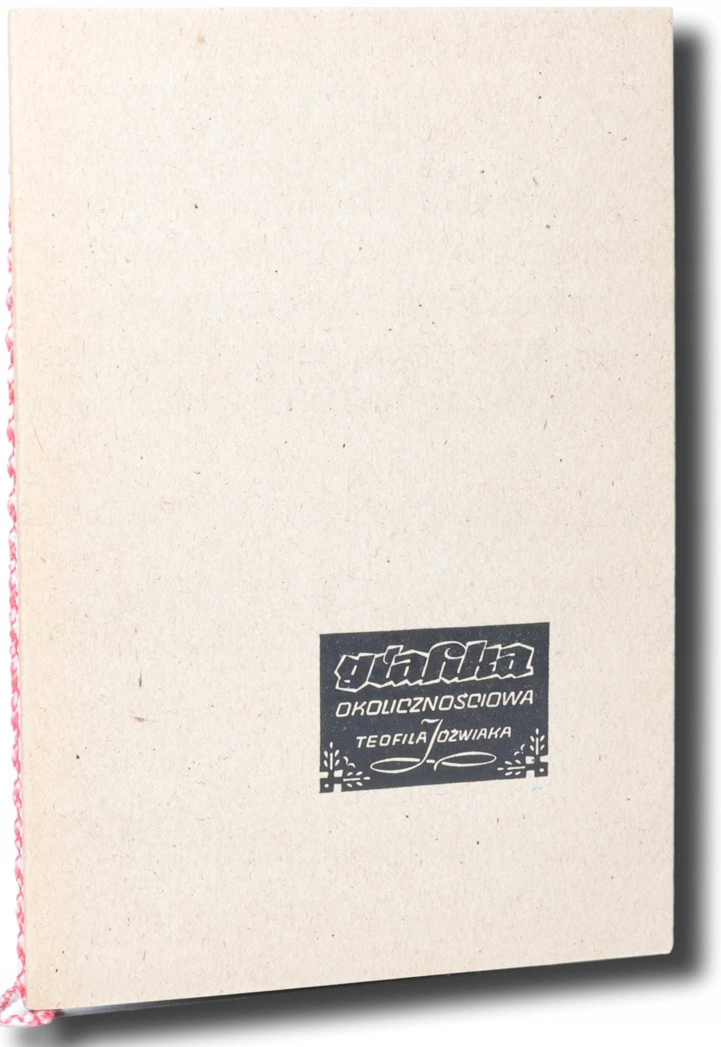 (z podpisem autora) Grafika okolicznościowa Teofila Jóźwiaka [Łódź 1986]