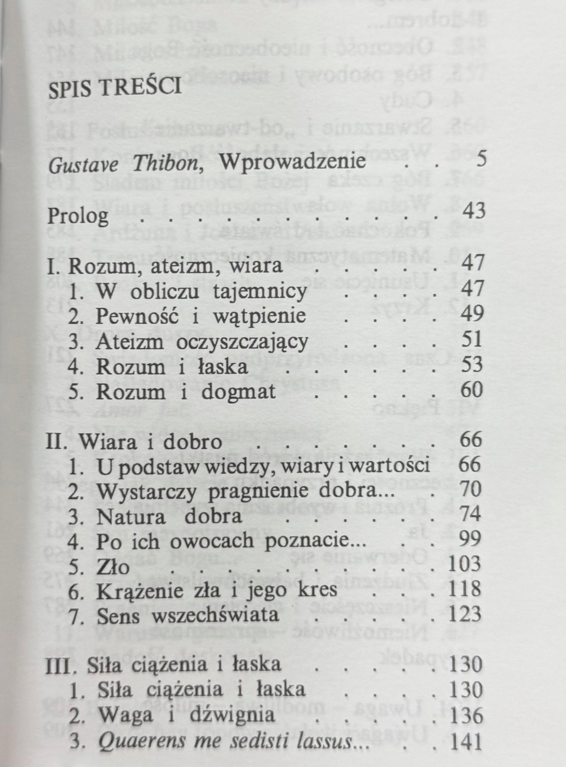 Świadomość nadprzyrodzona Wybór myśli Simone Weil