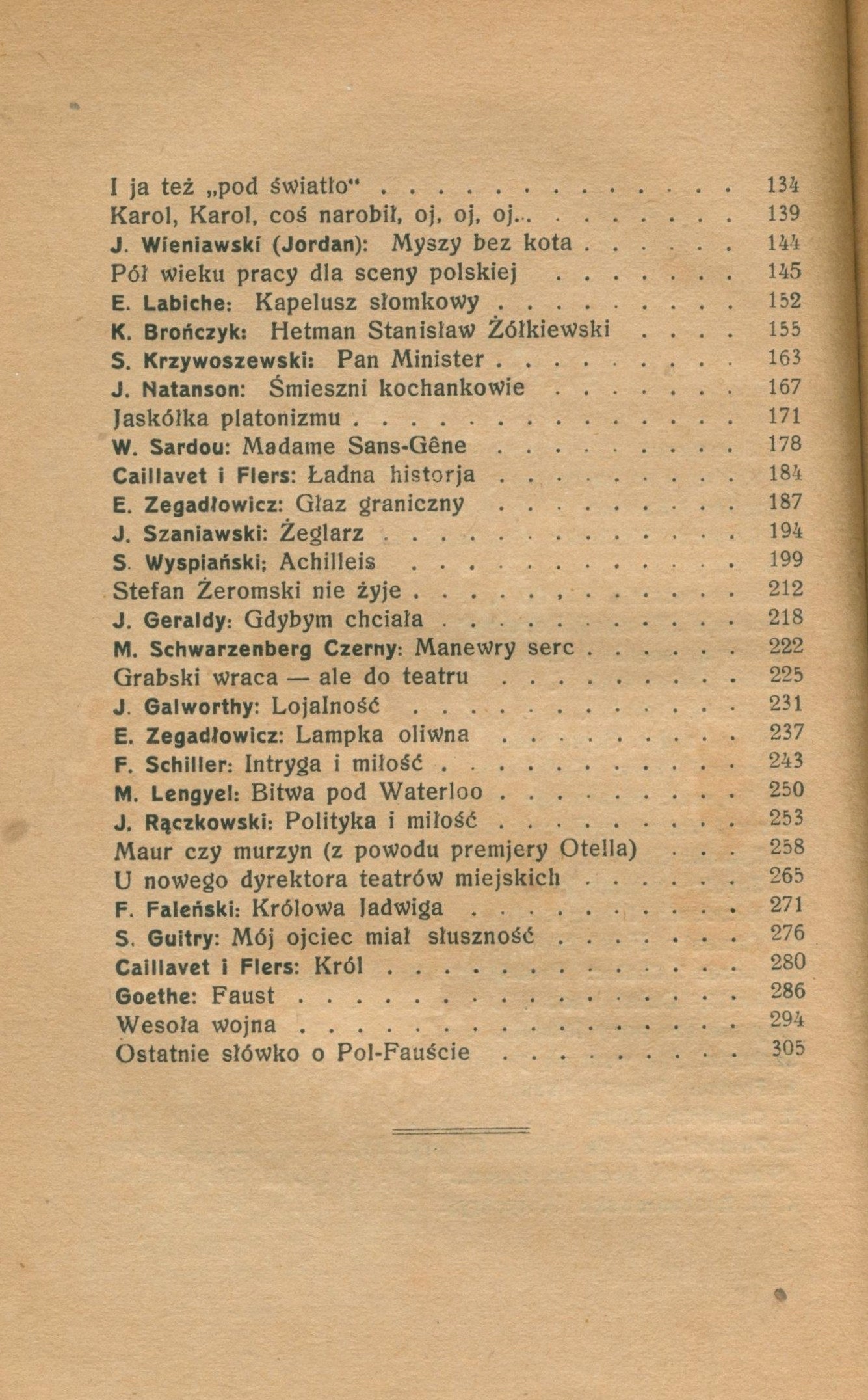 Flirt z Melpomeną. Wieczór VI-ty [I. wyd.] [Warszawa 1926] T. Boy-Żeleński