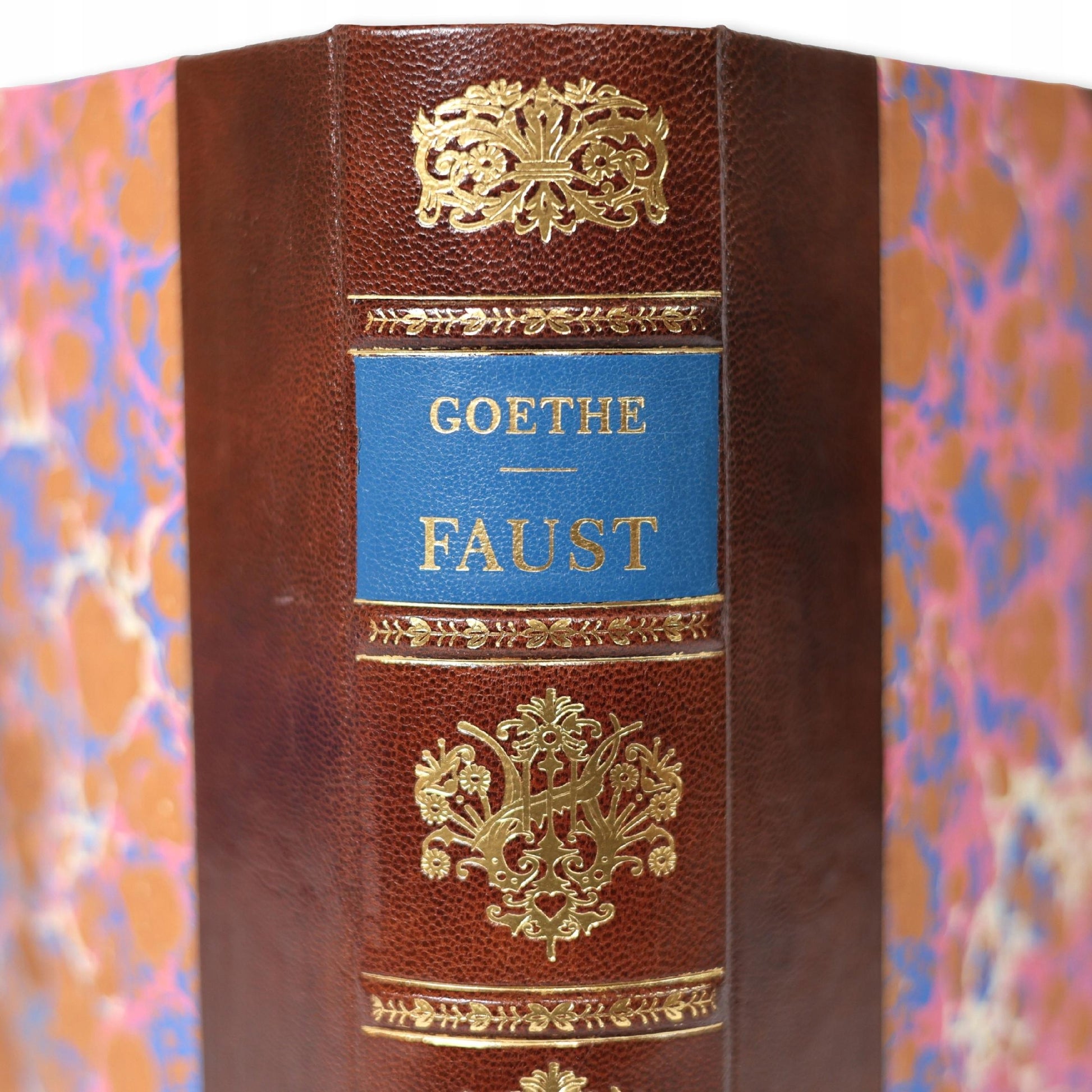 Goethe Johann Wolfgang - Faust [cz.I-II][oprawa w półskórek]