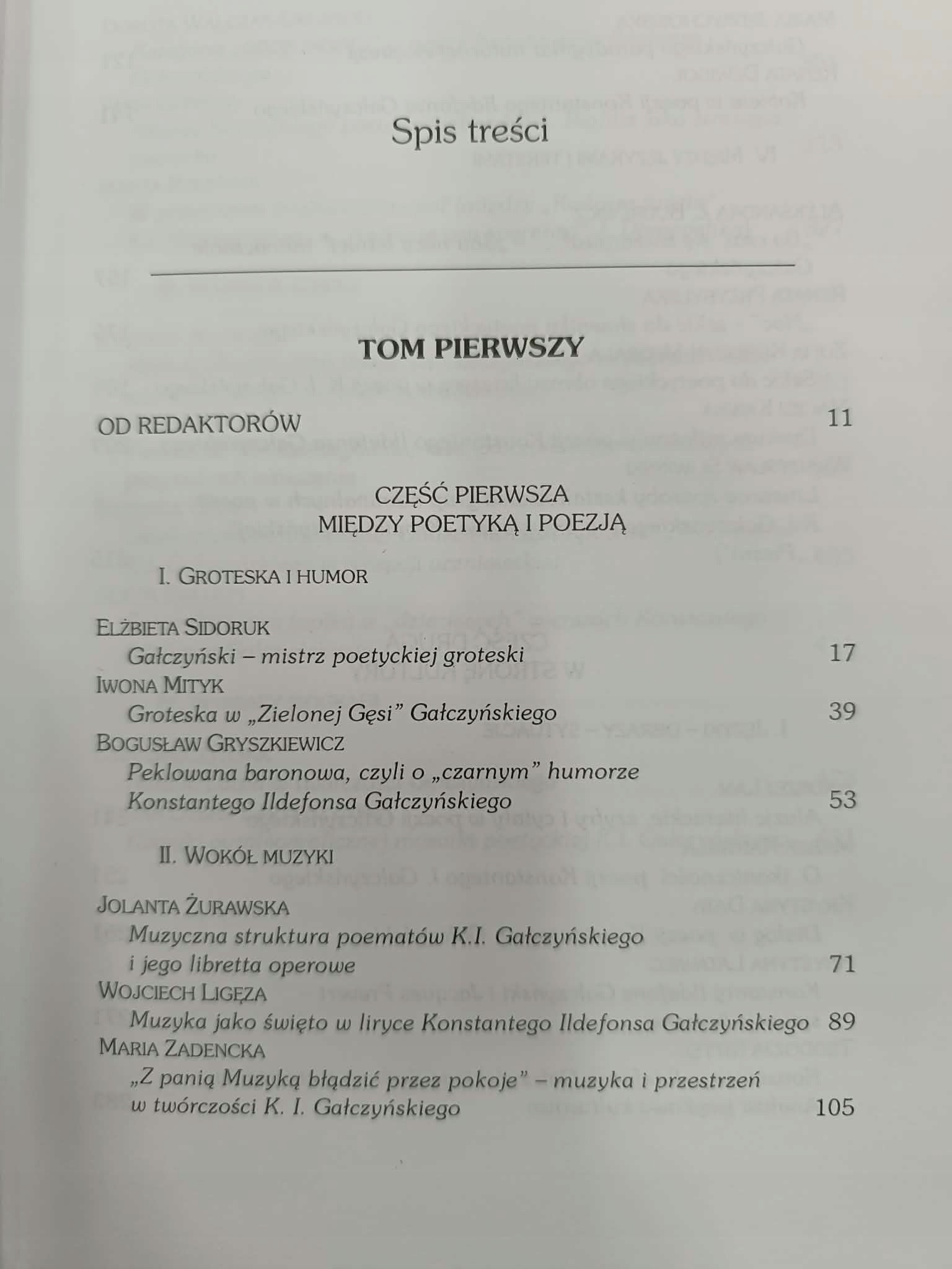 Dzieło i życie Konstantego Ildefonsa Gałczyńskiego, T. 1, 2