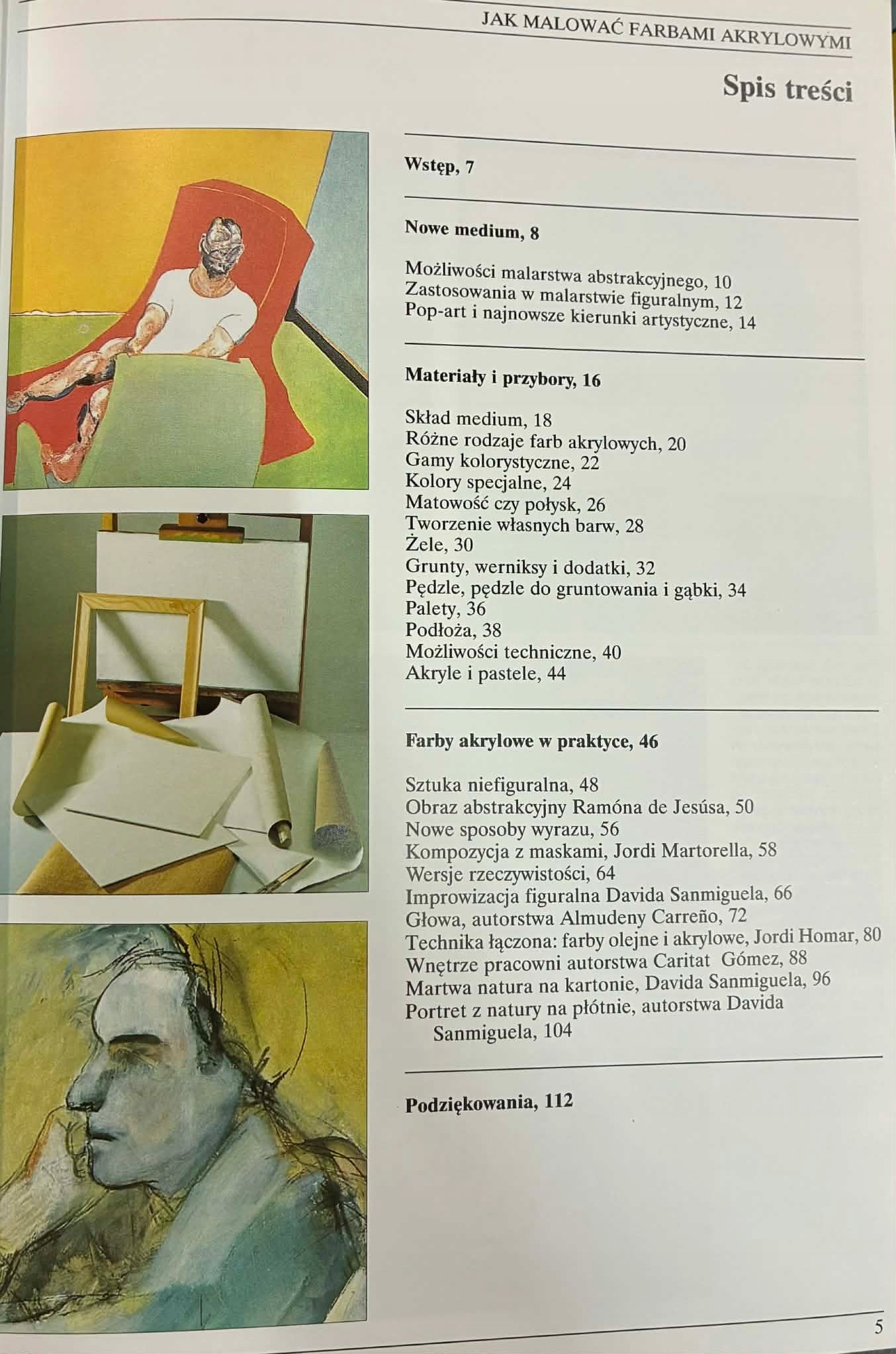 Jak malować farbami akrylowymi David Sanmiguel Cuevas