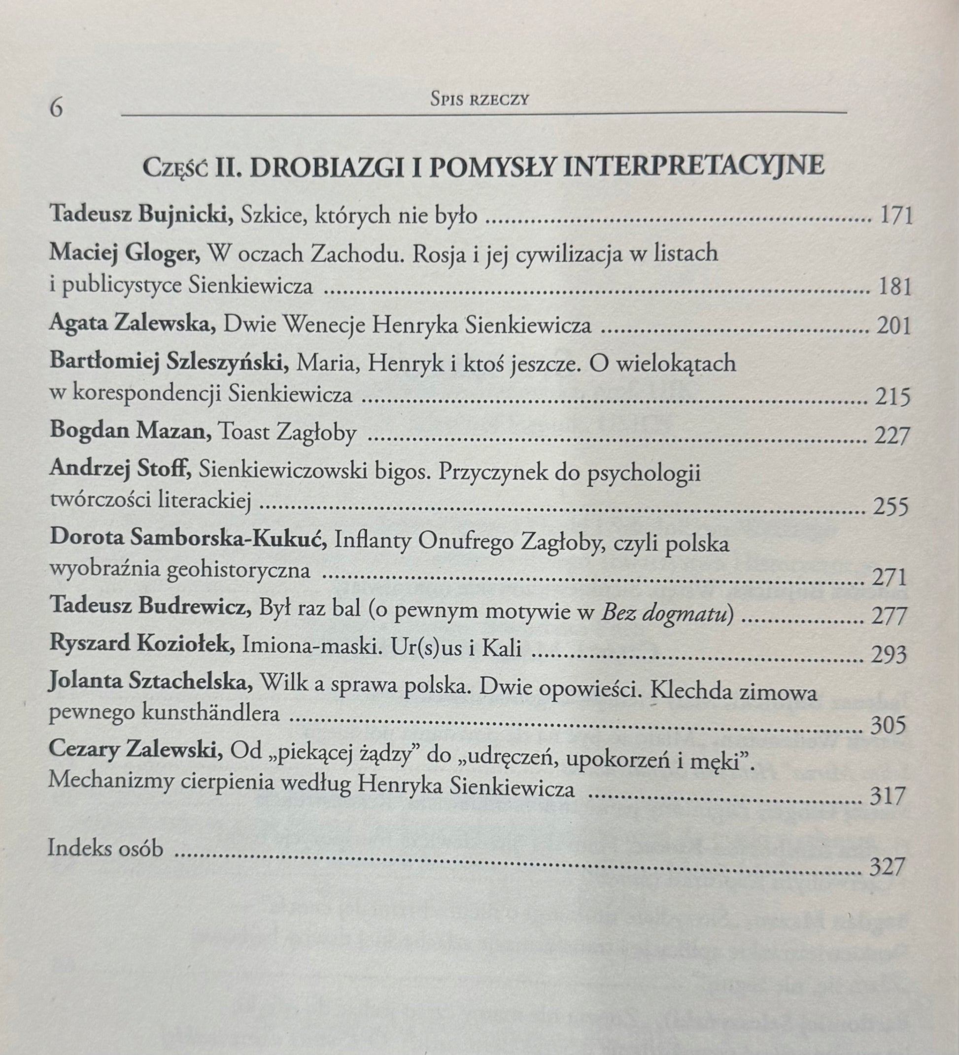 Sienkiewicz z innej strony Axer Jerzy, Bujnicki Tadeusz