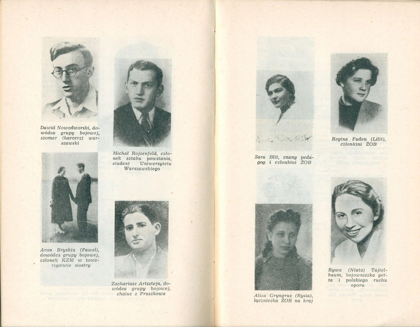 Powstanie w getcie warszawskim Mark Bernard [Warszawa 1963]