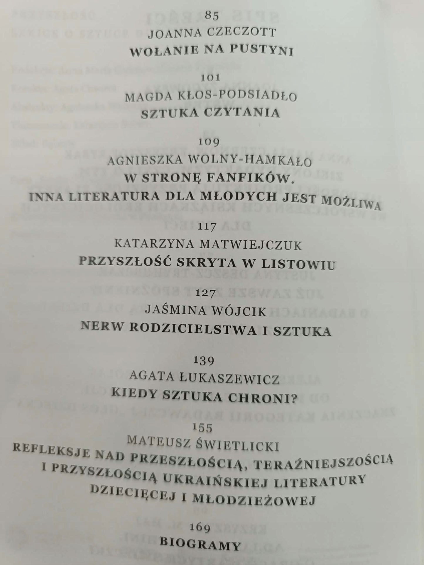 Przyszłość, Szkice o sztuce dla dziecka, praca zbiorowa