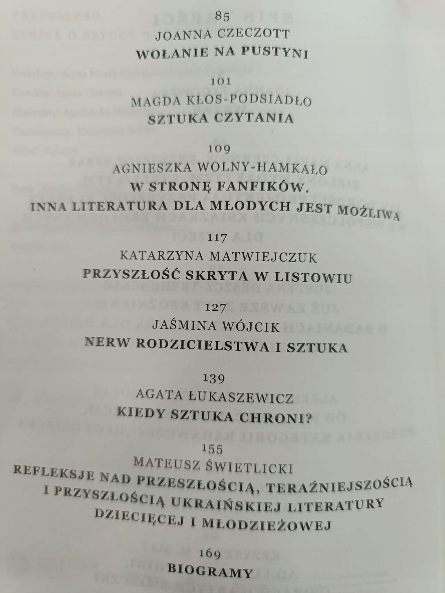 Przyszłość, Szkice o sztuce dla dziecka, praca zbiorowa