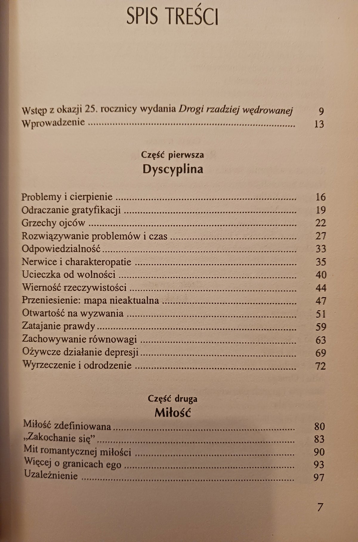 Droga rzadziej wędrowana M. Scott Peck