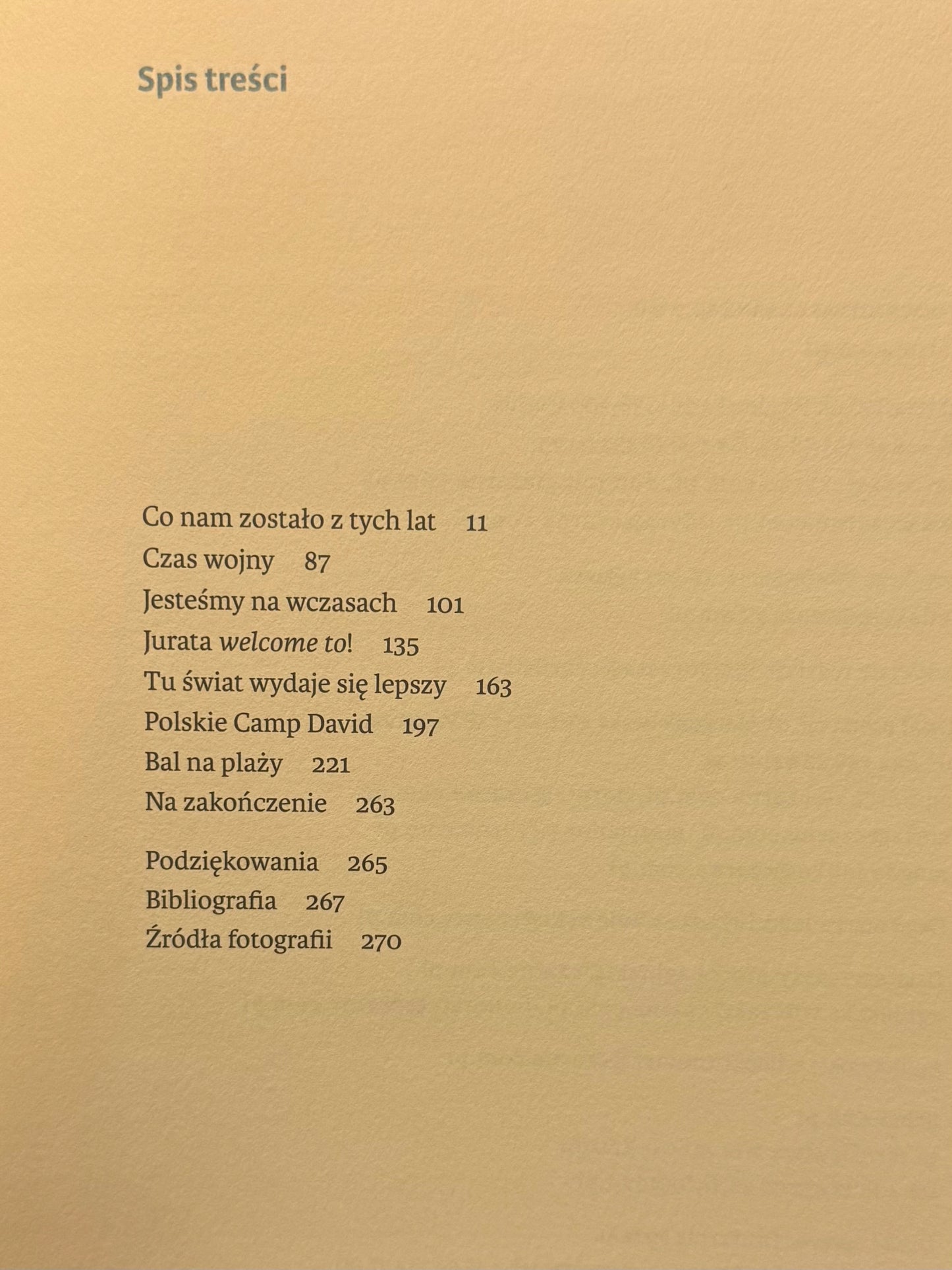 Jurata Cały ten szpas Anna Tomiak