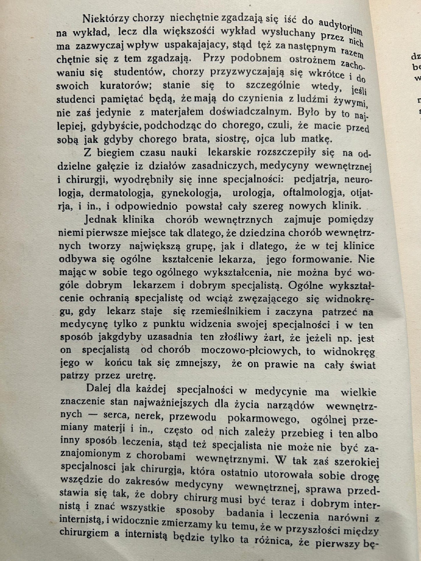 Wykłady kliniczne prof. Kazimierza Bujniewicza [1933 r.]