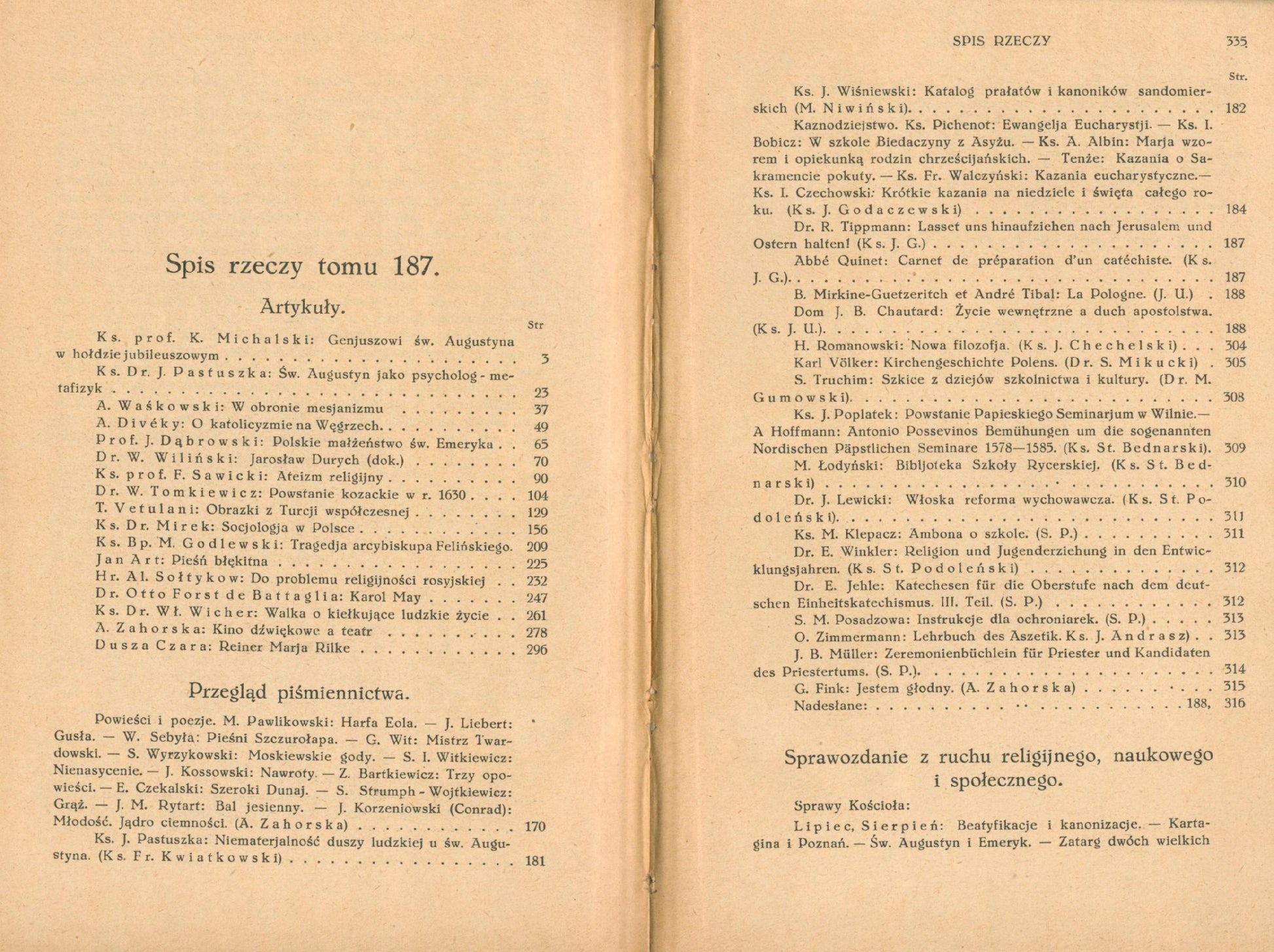 Przegląd Powszechny. Rok XLVII Tomy 185-188 w trzech woluminach [1930]