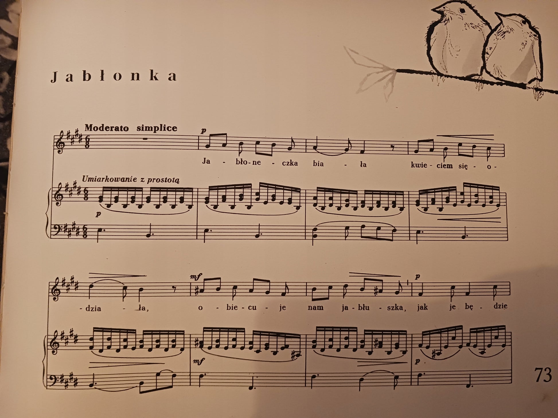 Śpiewnik dla dzieci Cztery pory roku Konopnicka, Noskowski, Puchalski 1958
