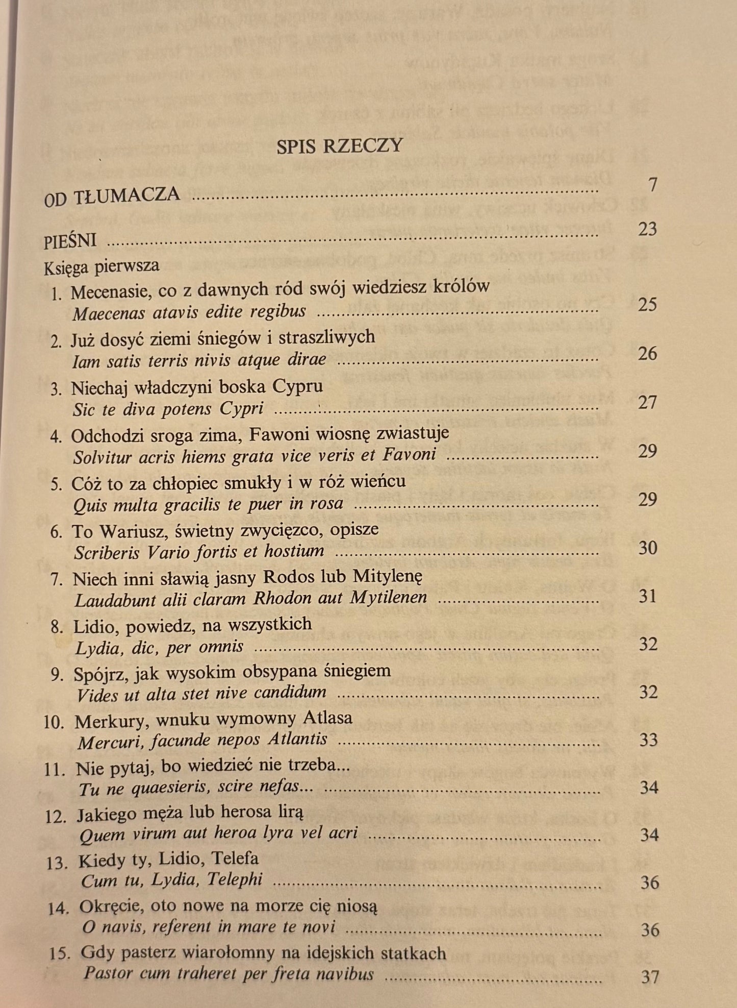 Dzieła wszystkie Horacy