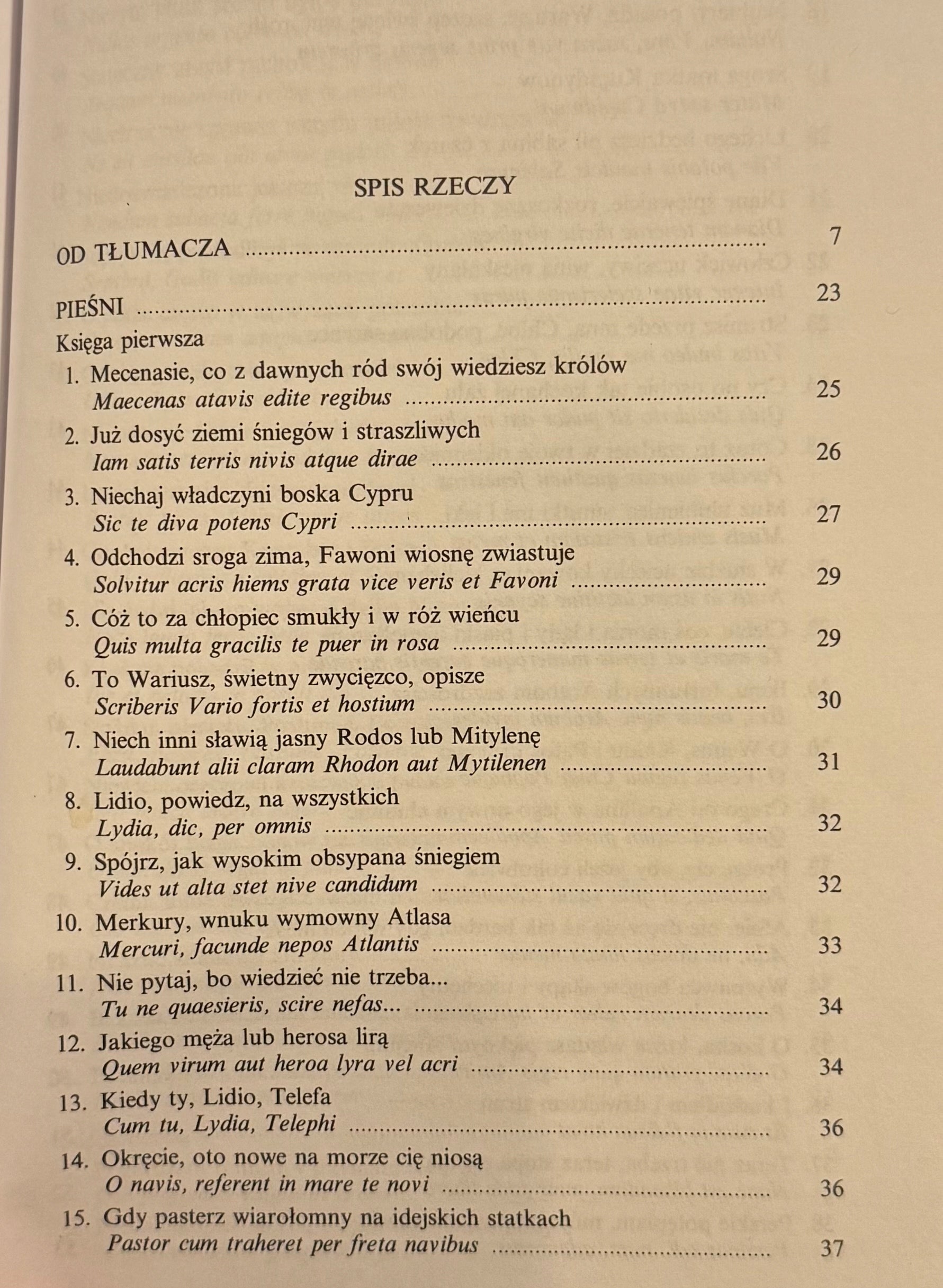 Dzieła wszystkie Horacy