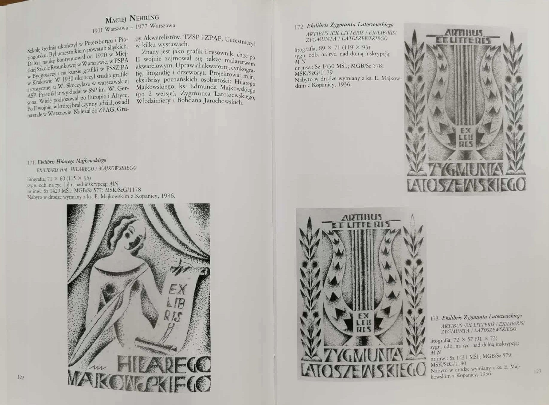 GRAFIKA I RYSUNEK POLSKI 1800 - 1945 KATALOG ZBIORÓW MUZEUM ŚLĄSKIEGO