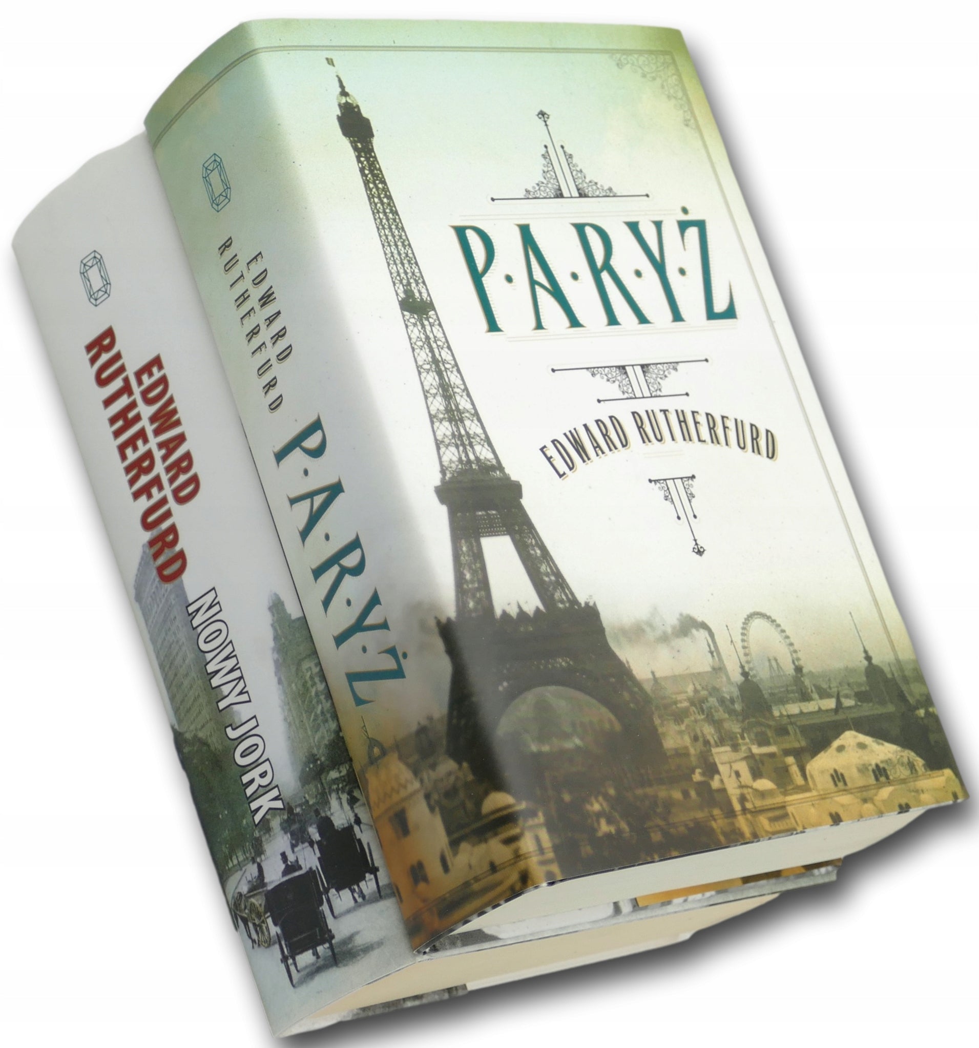 Edward Rutherfurd x2 Paryż, Nowy Jork
