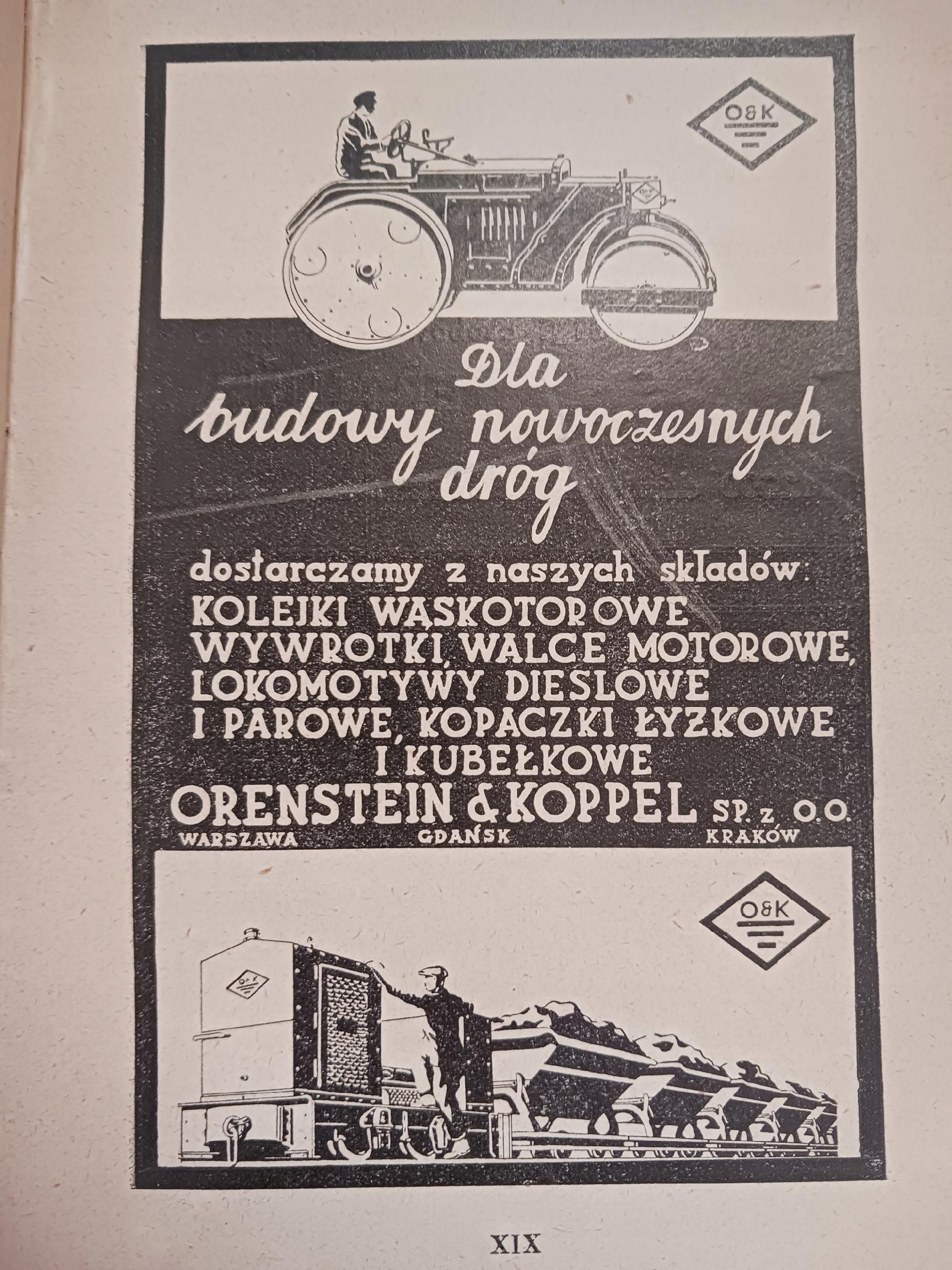 Kalendarz przeglądu budowlanego red. I. Luft na rok 1938 Tom II