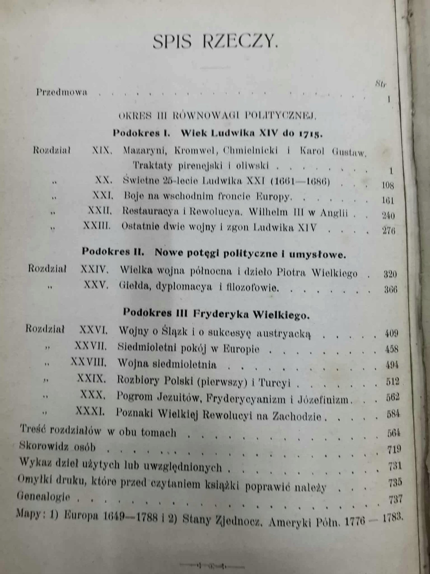 Historia Nowożytna t. II, Tadeusz Korzon [Warszawa 1903]