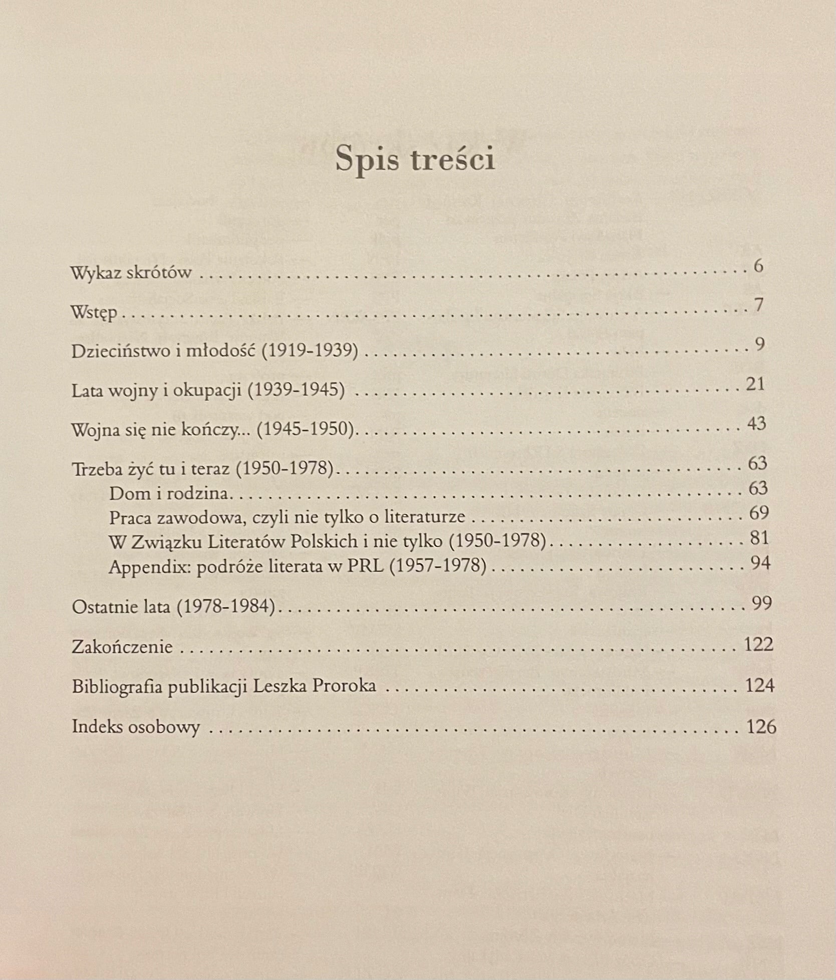 Leszek Prorok. Człowiek i twórca. Jan Żaryn