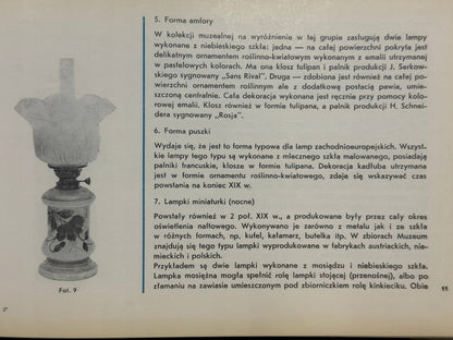 Lampy naftowe ze zbiorów Muzeum Okręgowego w Koninie [mały nakład]