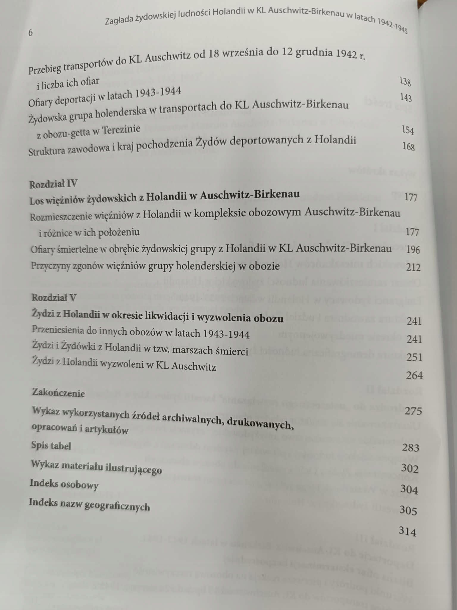 Zagłada żydowskiej ludności Holandii w KL Auschwitz-Birkenau Elżbieta Rączy