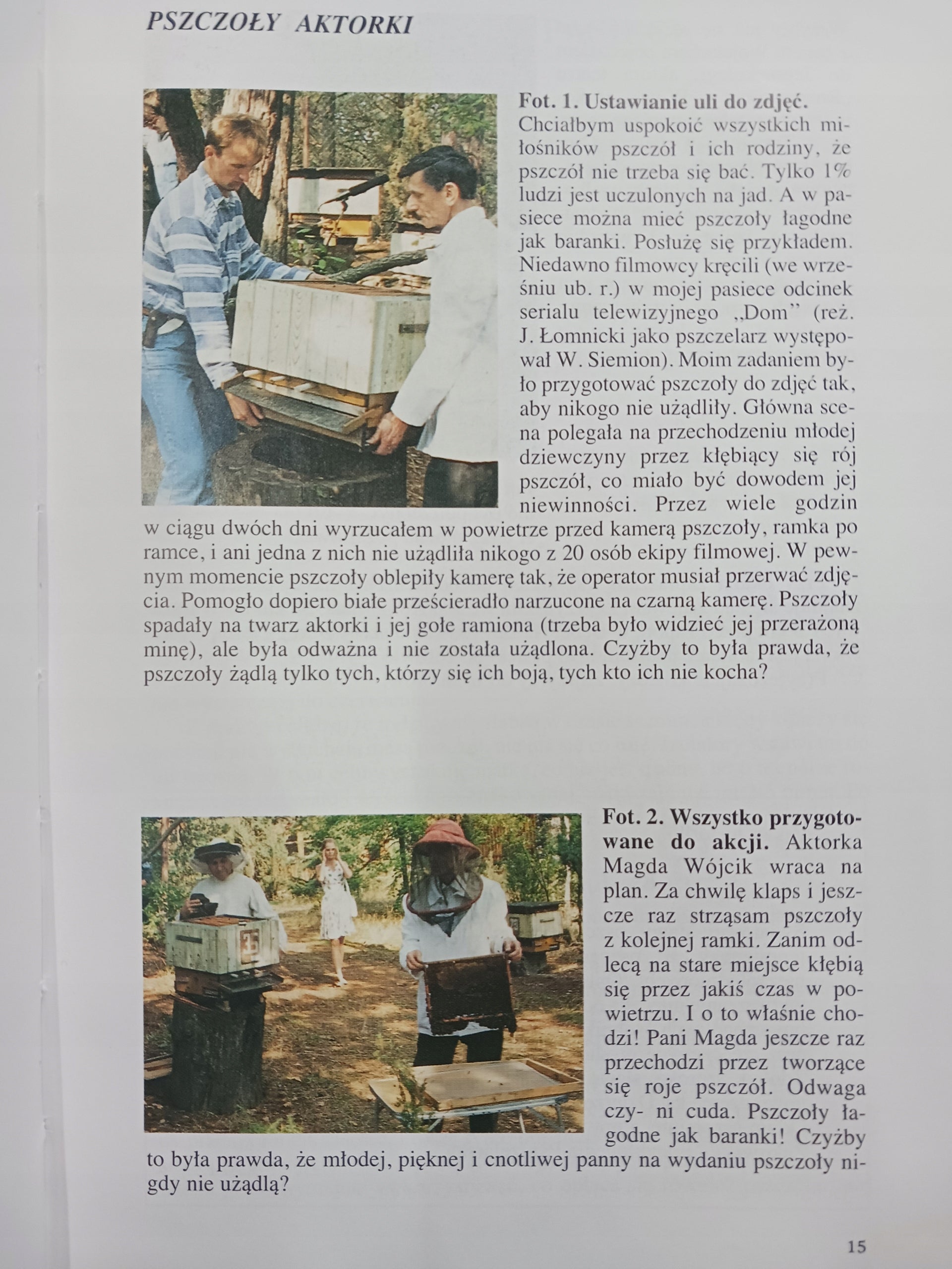 Dziennik pszczelarza praktyka 1977-2002 Janusz Zbigniew Mazurek