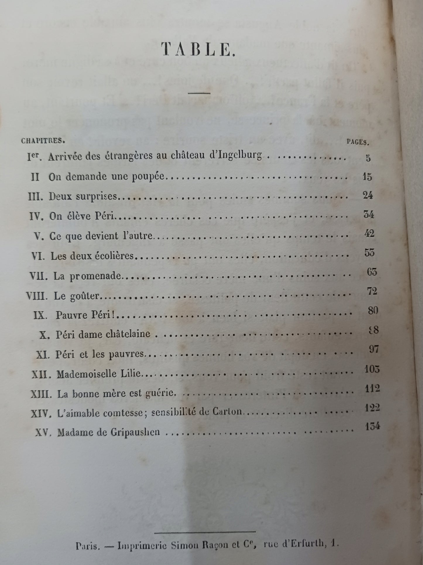L'éducation d'une poupée Madame de Sainte-Marie [Paryż, wyd. XIX w.]