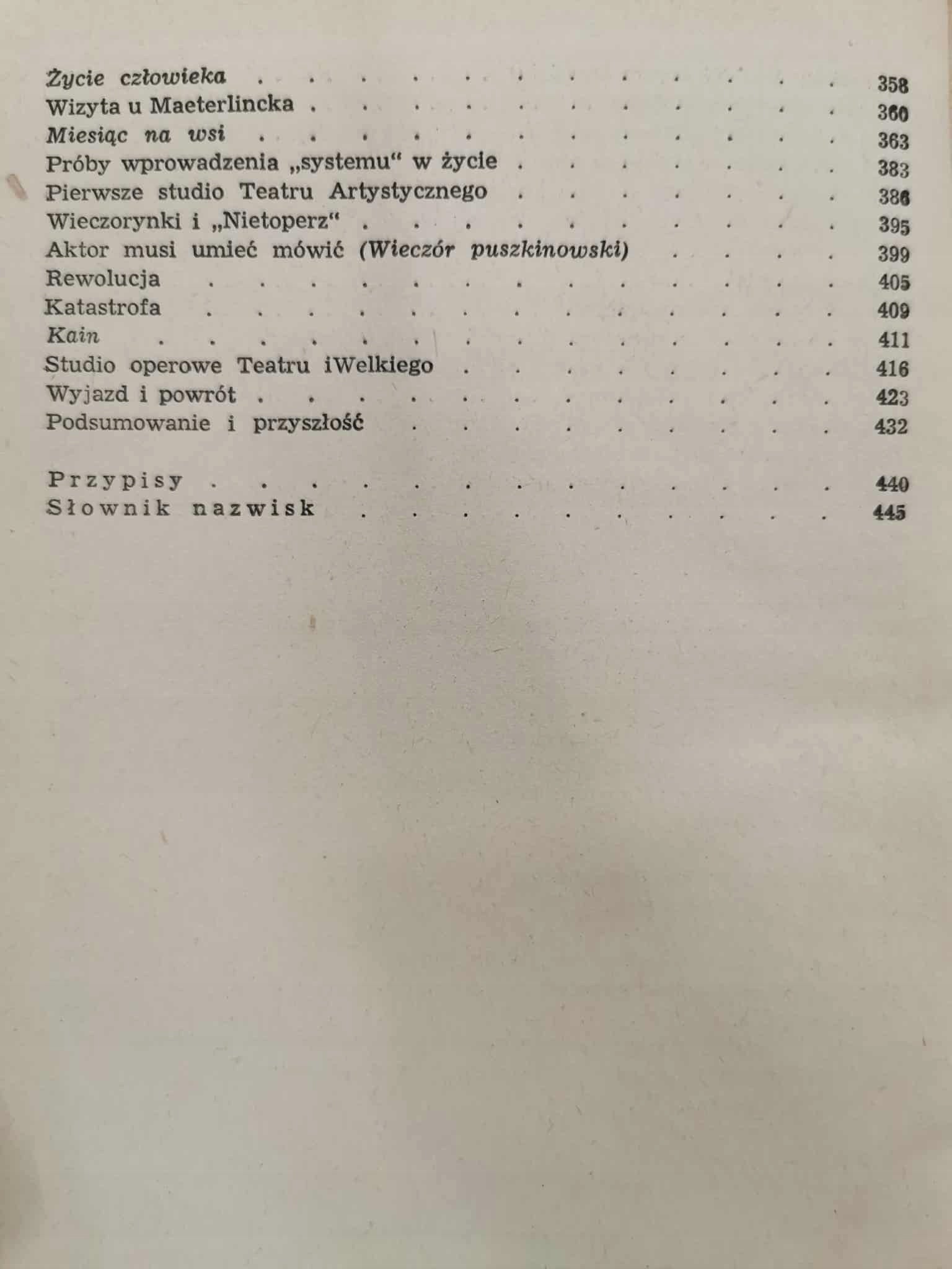 Konstanty Stanisławski Pisma x4