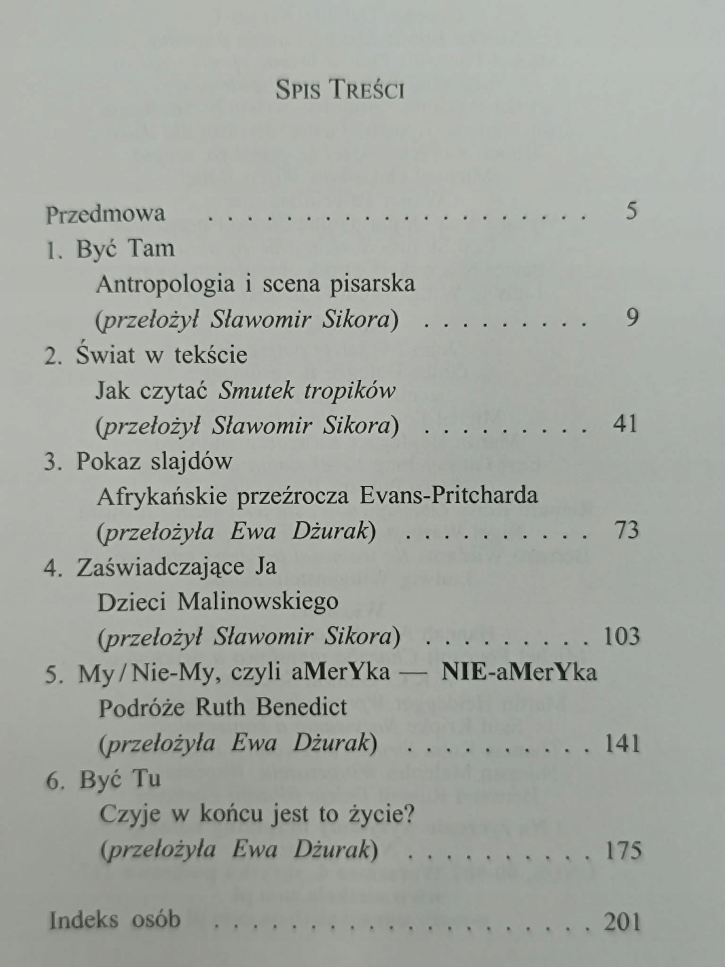 Dzieło i życie, Clifford Geertz