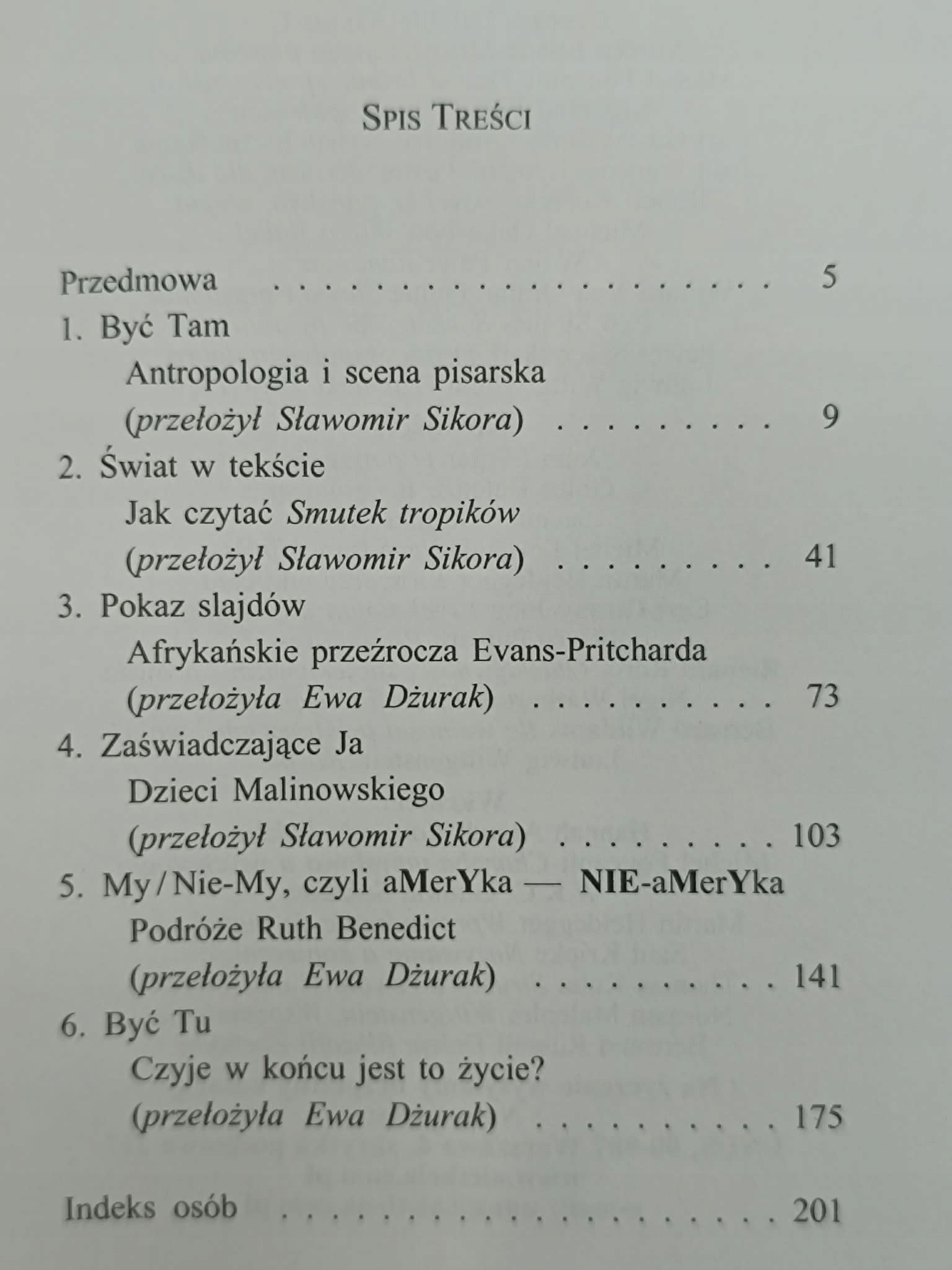 Dzieło i życie, Clifford Geertz