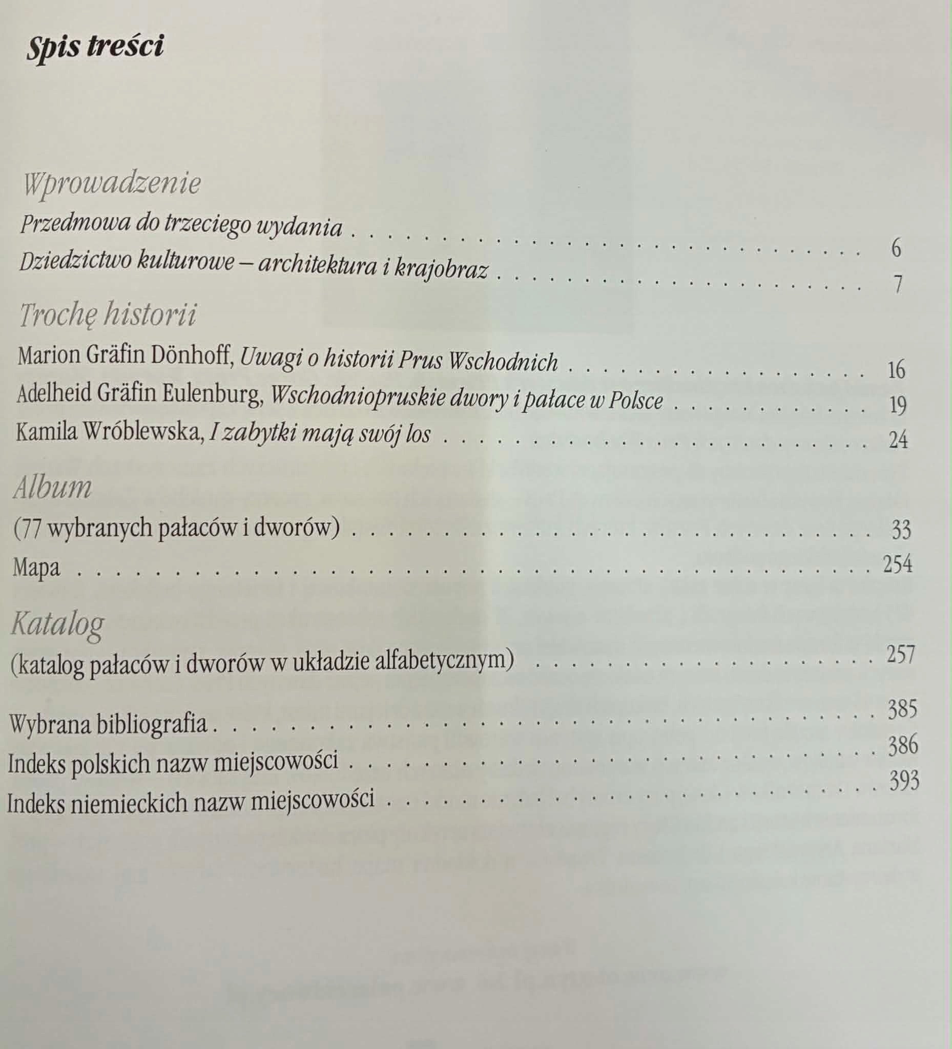 Pałace i dwory dawnych Prus Wschodnich M. Jackiewicz-Garniec, M. Garniec