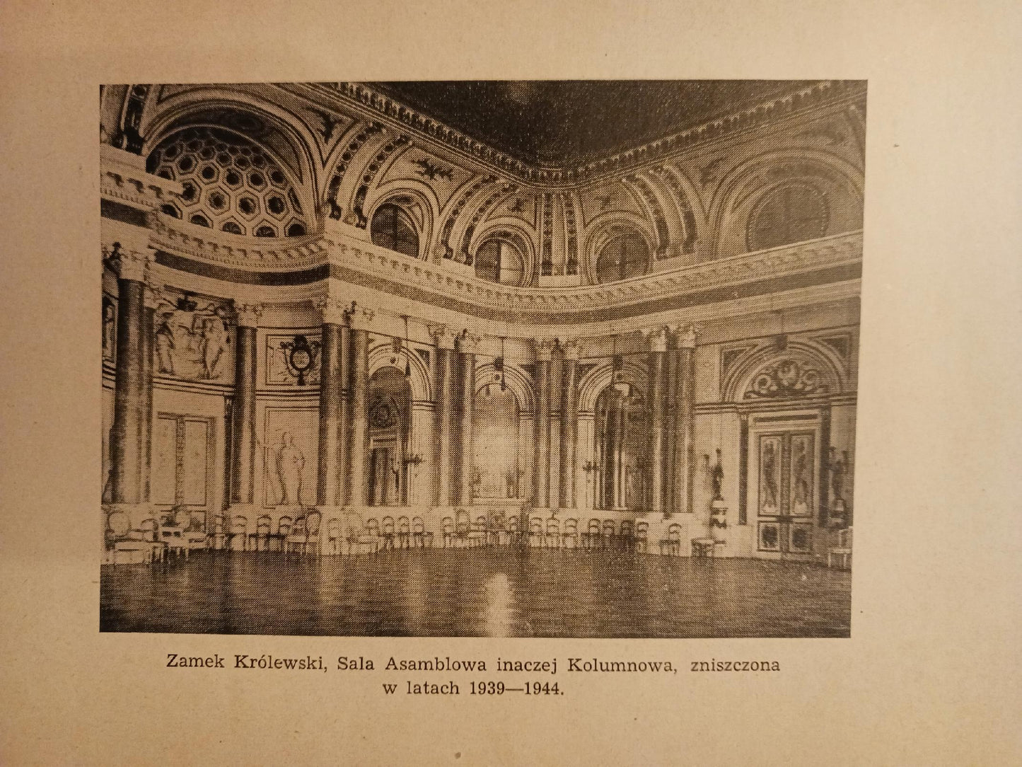 Straty kulturalne Warszawy I Praca zbiorowa [Warszawa 1948 rok]