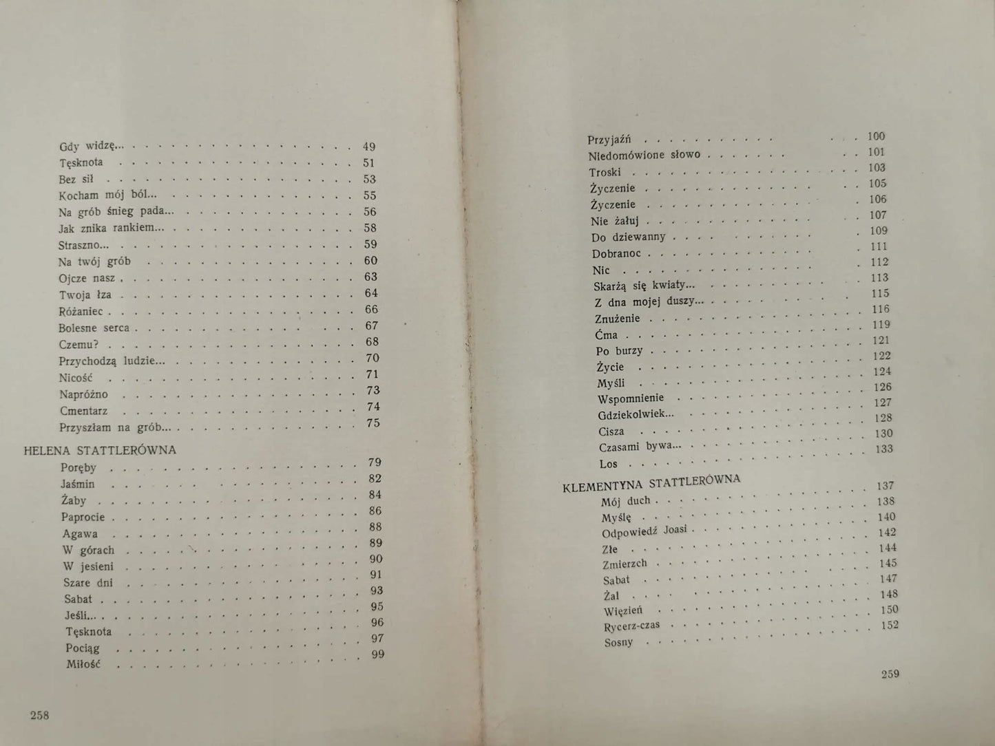 Poezye Cecylii, Heleny, Klementyny i Maryi ze Stattlerów [1903]