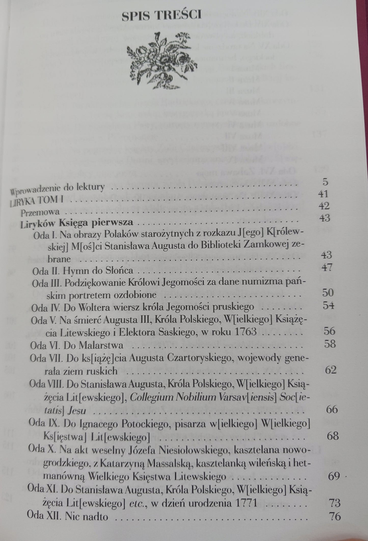 Poezje Zebrane tom I i II Adam Stanisław Naruszewicz