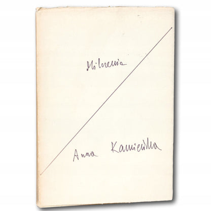 Milczenia Anna Kamieńska [dedykacja odautorska dla Heleny Zaworskiej]