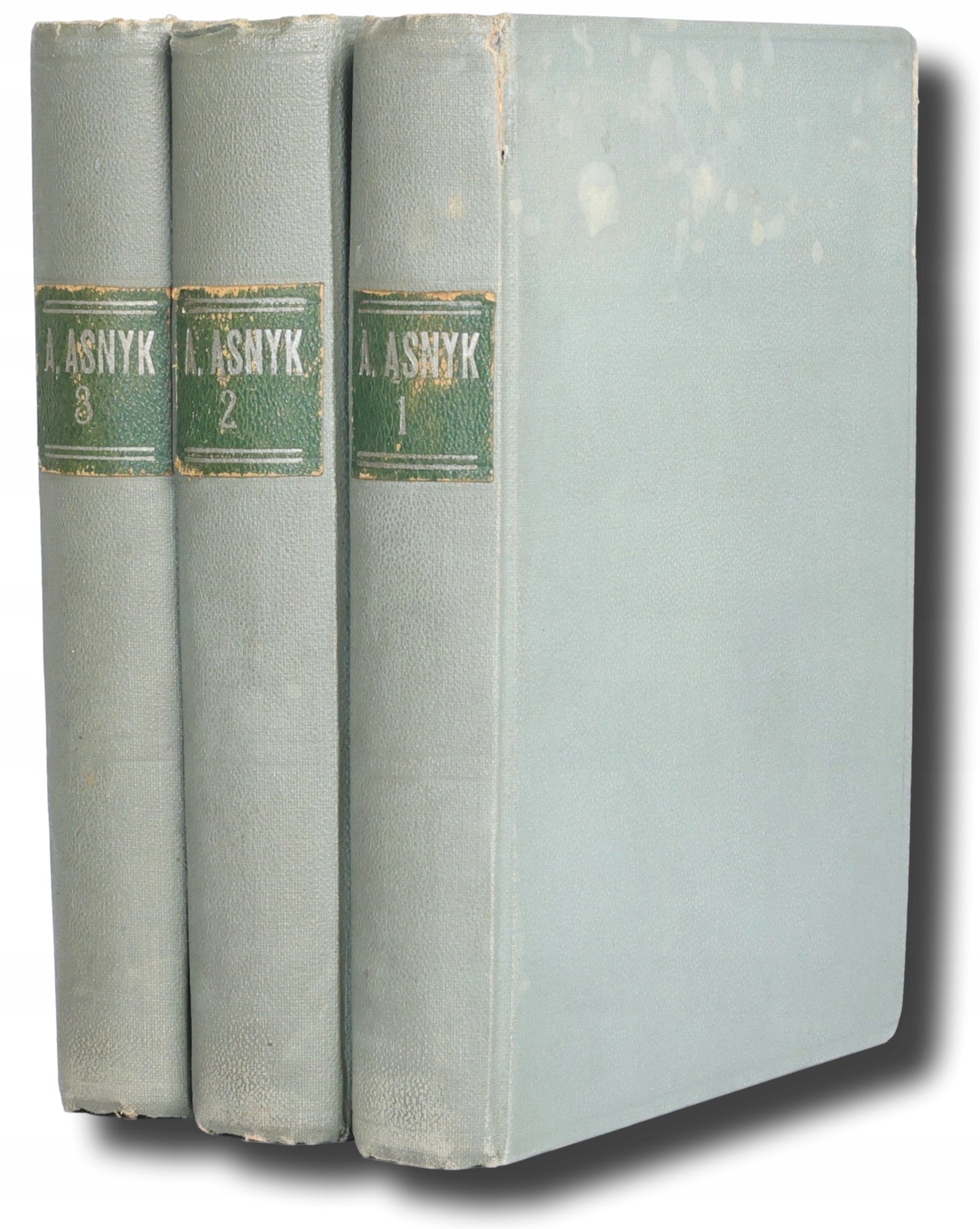 Dzieła poetyckie, t. I - III (komplet); Adam Asnyk [Warszawa ca. 1947]