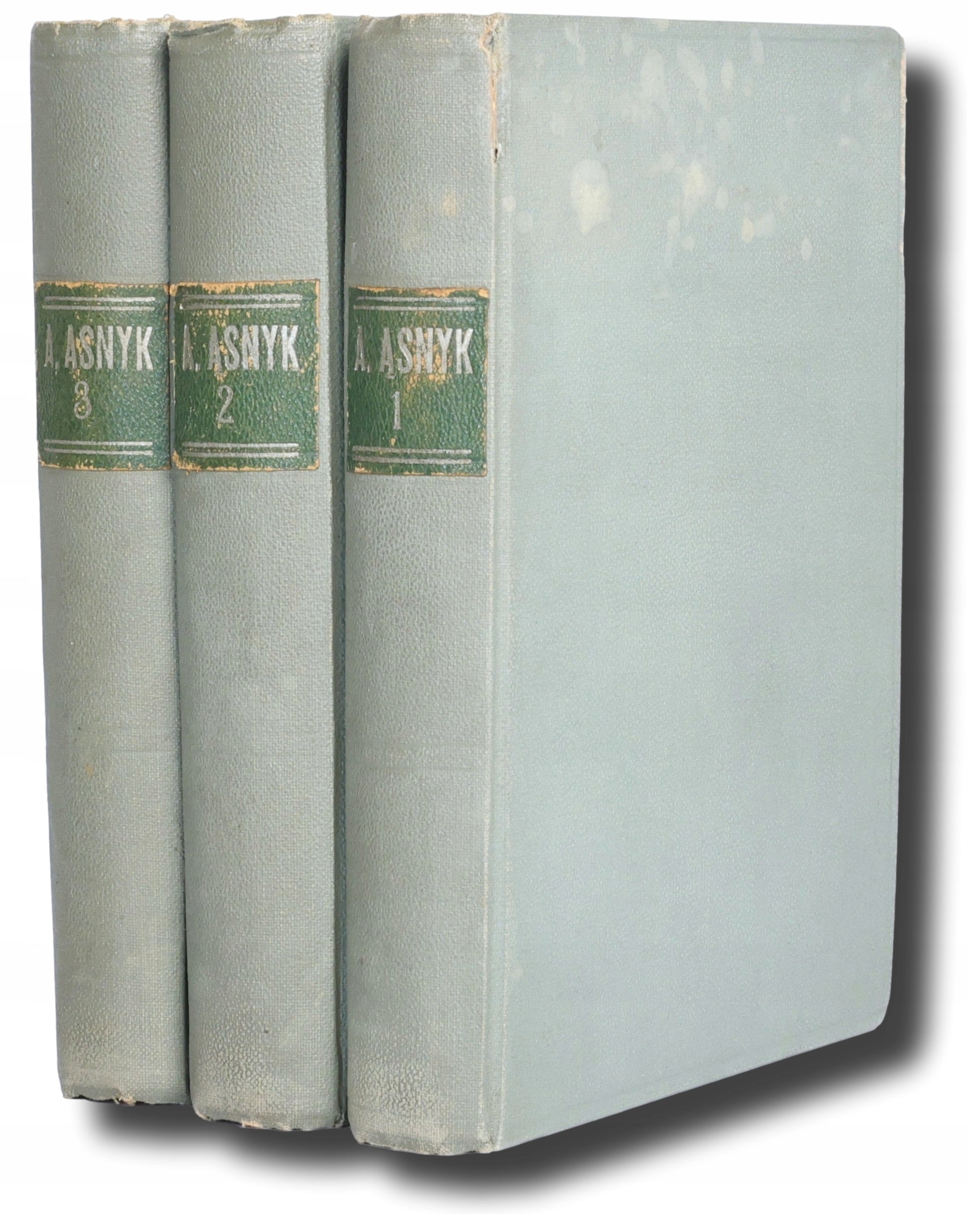 Dzieła poetyckie, t. I - III (komplet); Adam Asnyk [Warszawa ca. 1947]