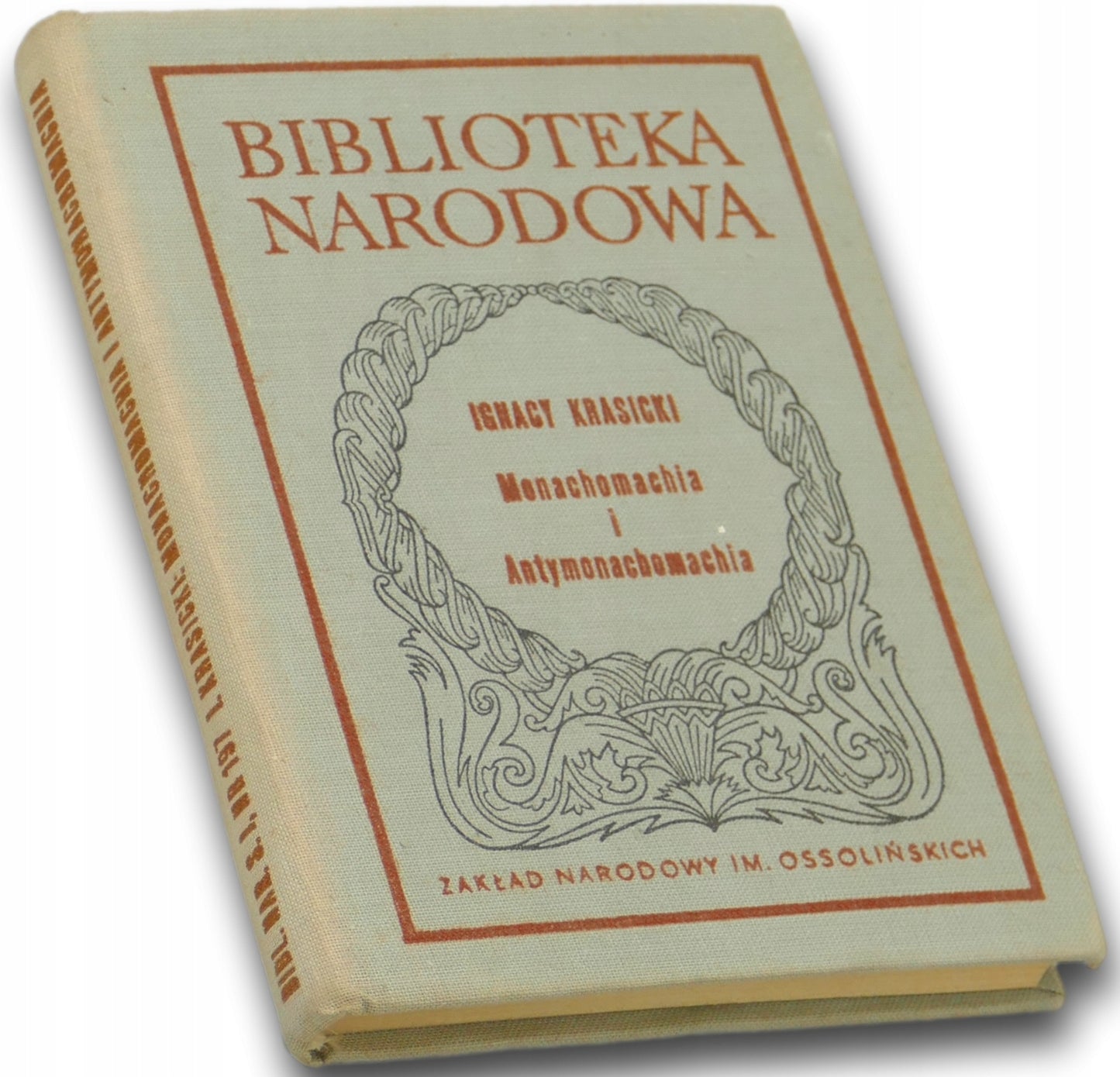Monachomachia i Antymonachomachia - Ignacy Krasicki [Biblioteka Narodowa]